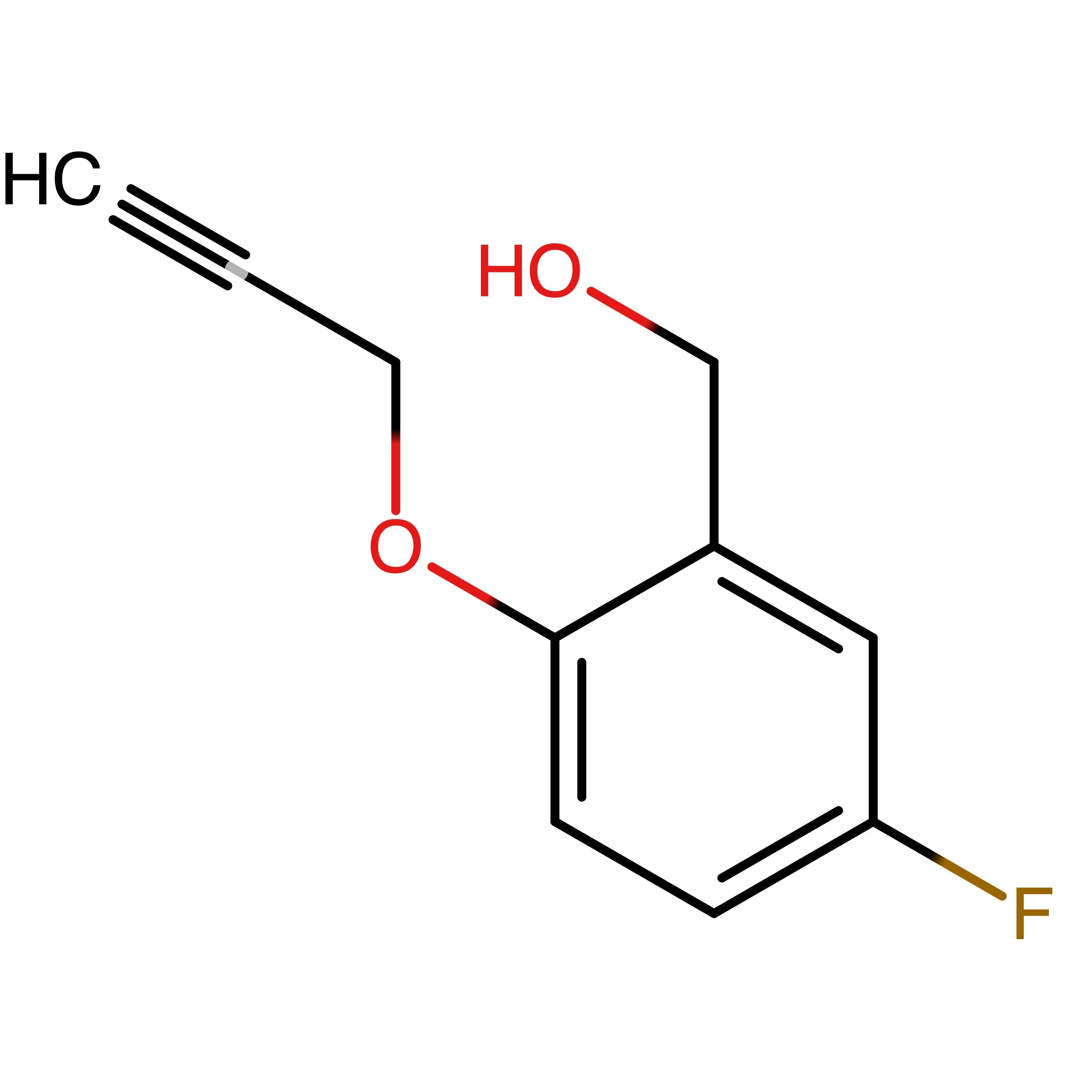 CAS 1096889-14-3 | (5-Fluoro-2-(prop-2-yn-1-yloxy)phenyl)methanol