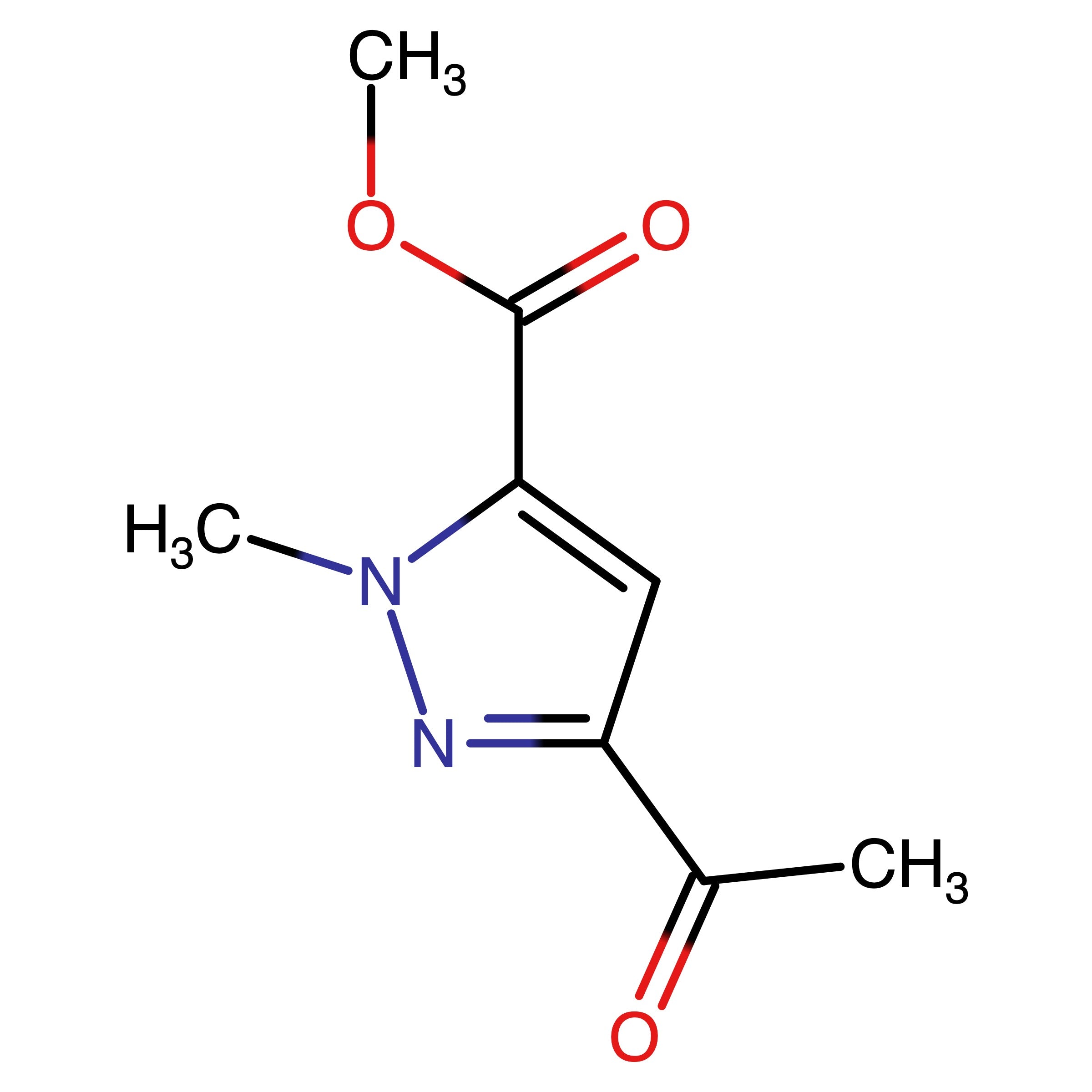 CAS 1454848-72-6 | Methyl 3-acetyl-1-methyl-1H-pyrazole-5-carboxylate