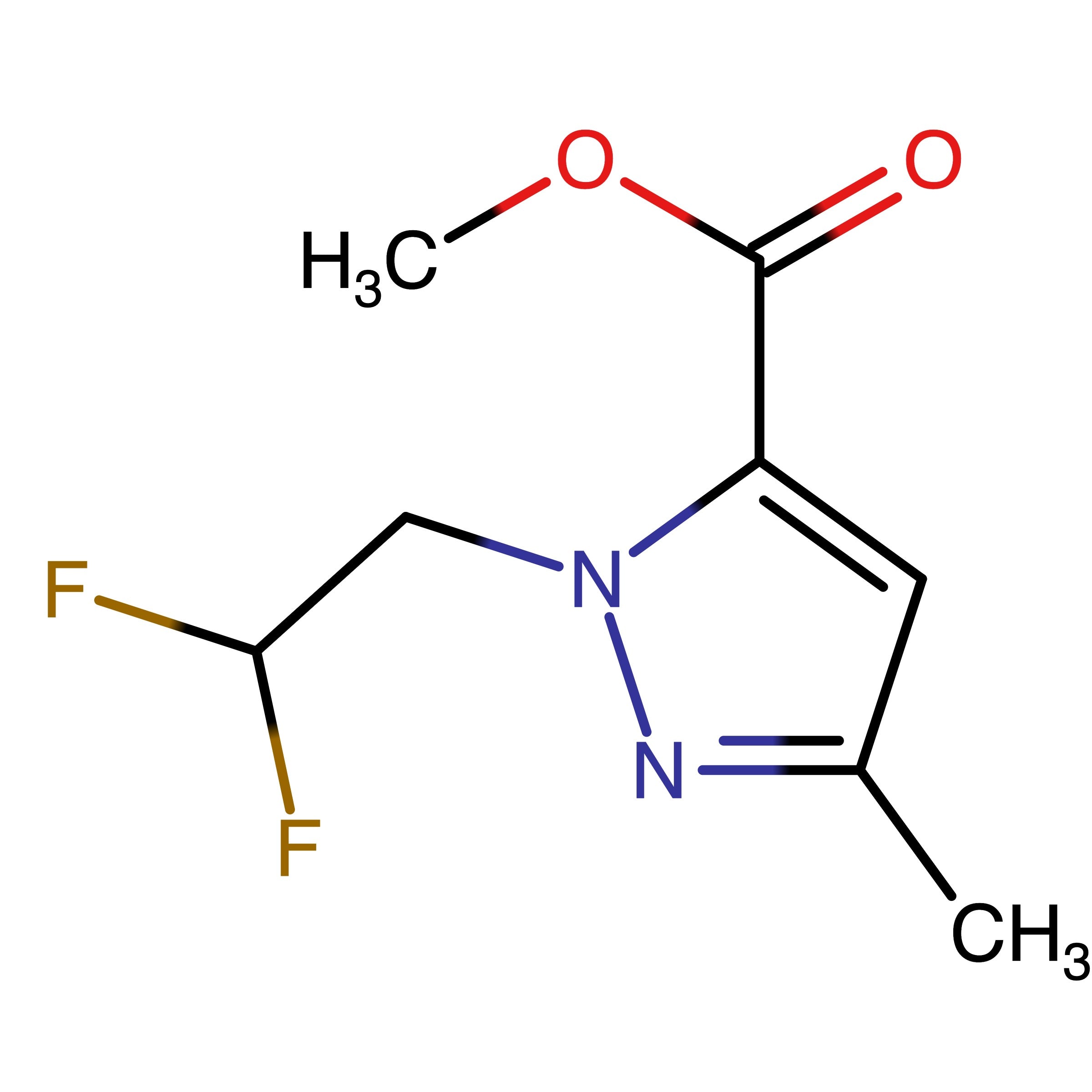 CAS 1454849-27-4 | Methyl 1-(2,2-difluoroethyl)-3-methyl-1H-pyrazole-5-carboxylate