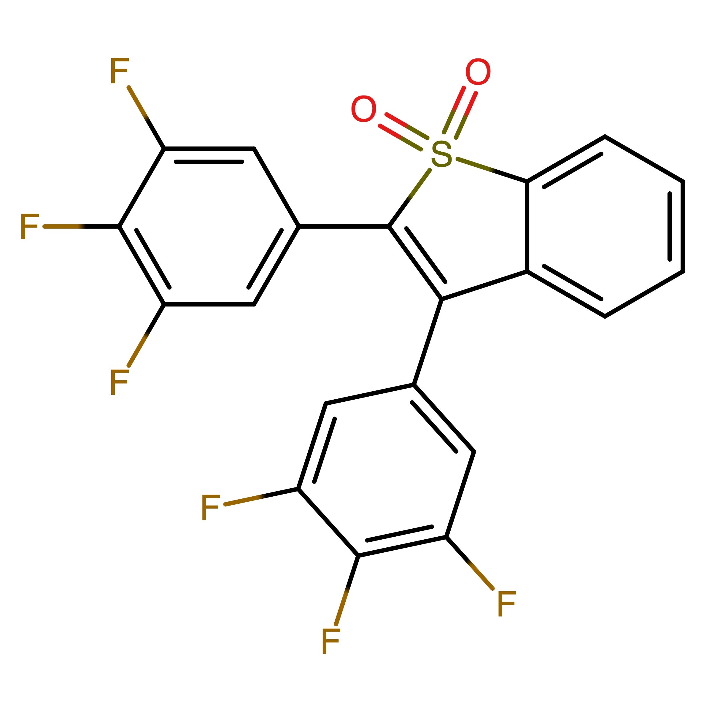 CAS 2921831-05-0 | 2,3-Bis(3,4,5-trifluorophenyl)benzo[b]thiophene S,S-dioxide