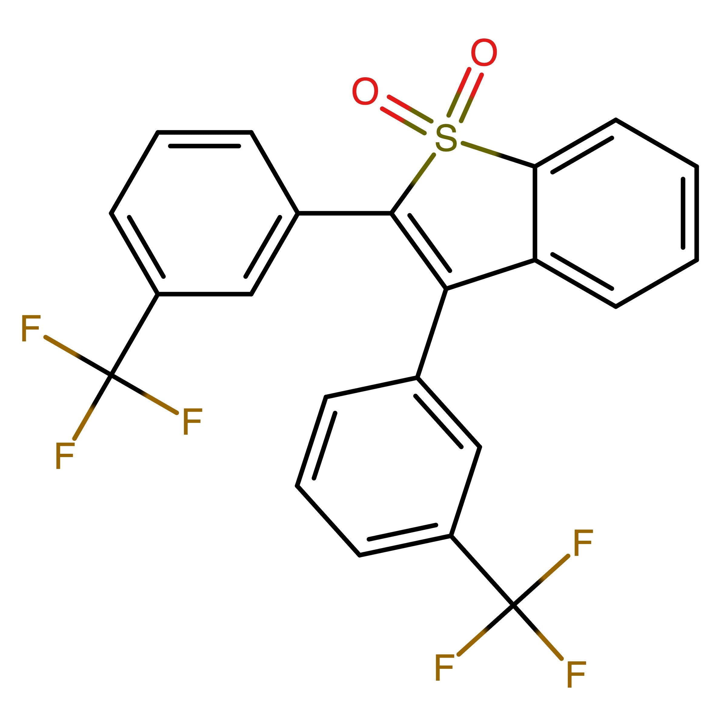 CAS 2921831-06-1 | 2,3-Bis(3-(trifluoromethyl)phenyl)benzo[b]thiophene S,S-dioxide