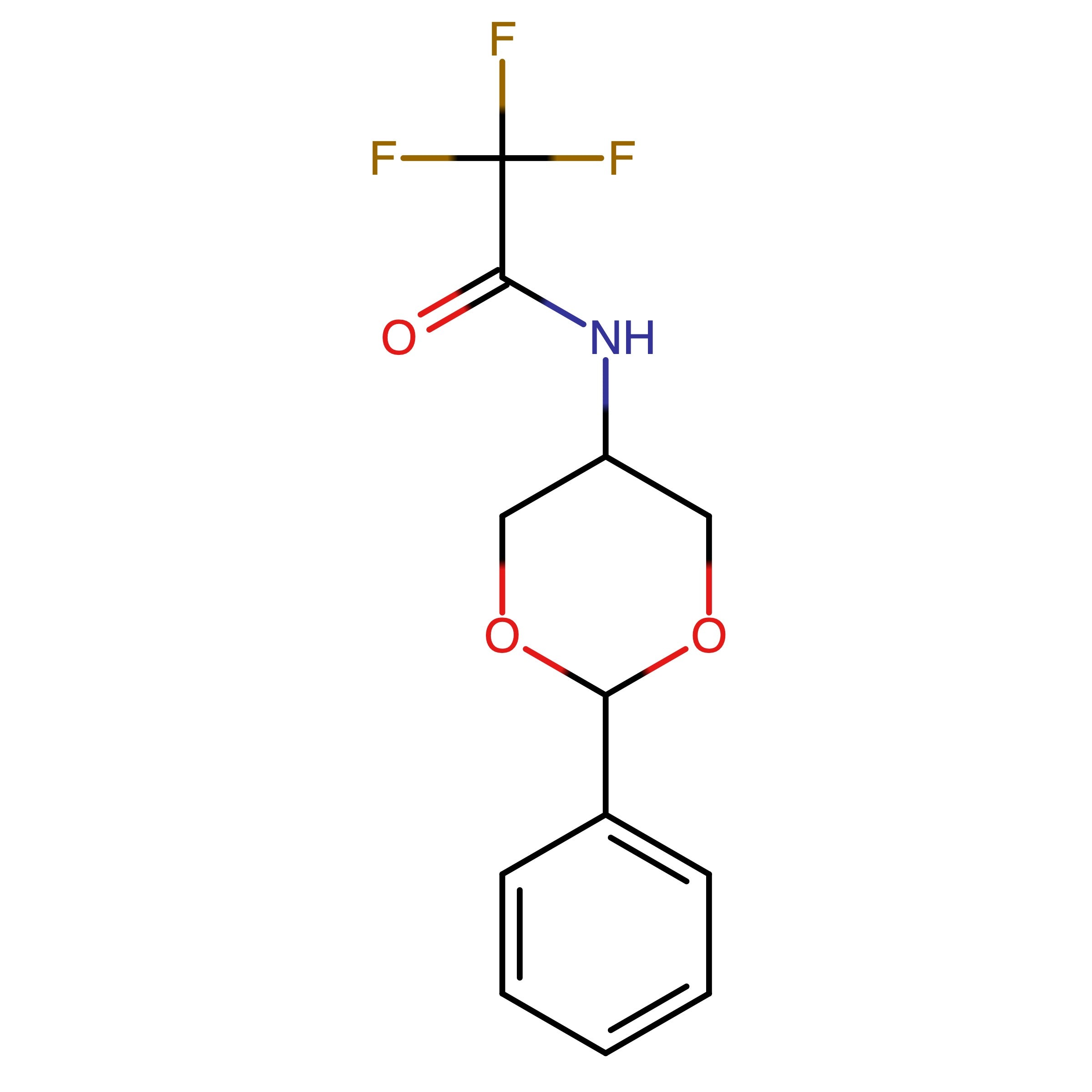 CAS 2750316-11-9 | 2,2,2-Trifluoro-N-(2-phenyl-1,3-dioxan-5-yl)acetamide