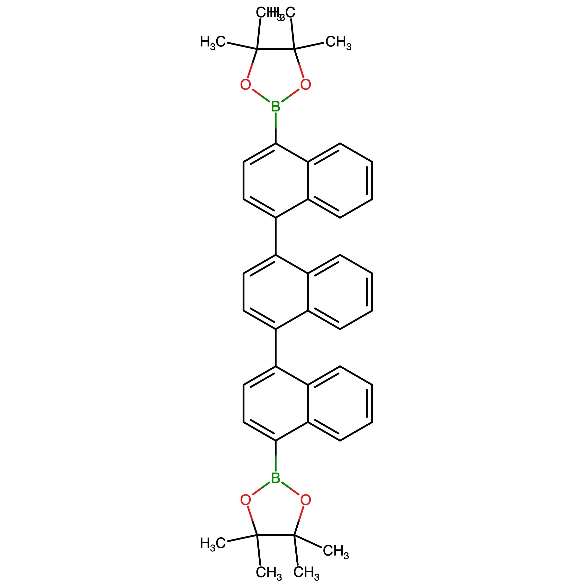 CAS 2172827-58-4 | 4,4''-Bis(4,4,5,5-tetramethyl-1,3,2-dioxaborolan-2-yl)-1,1':4',1''-ternaphthalene