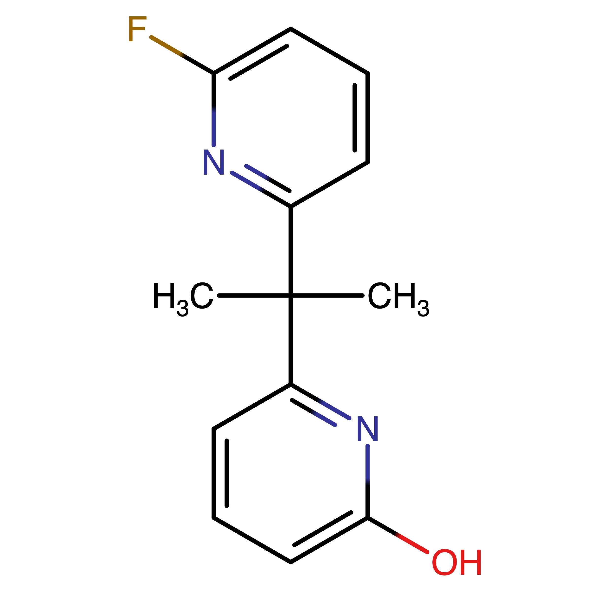 CAS 2759197-76-5 | 6-(2-(6-Fluoropyridin-2-yl)propan-2-yl)pyridin-2-ol