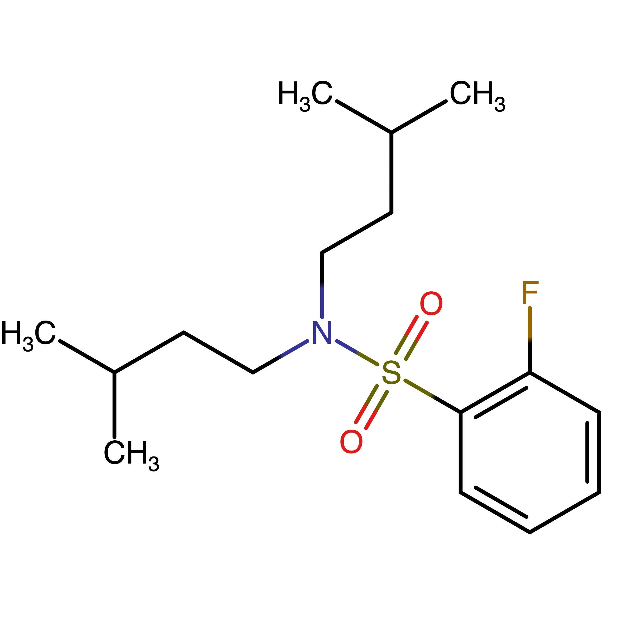 CAS 1458634-65-5 | 2-Fluoro-N,N-diisopentylbenzenesulfonamide