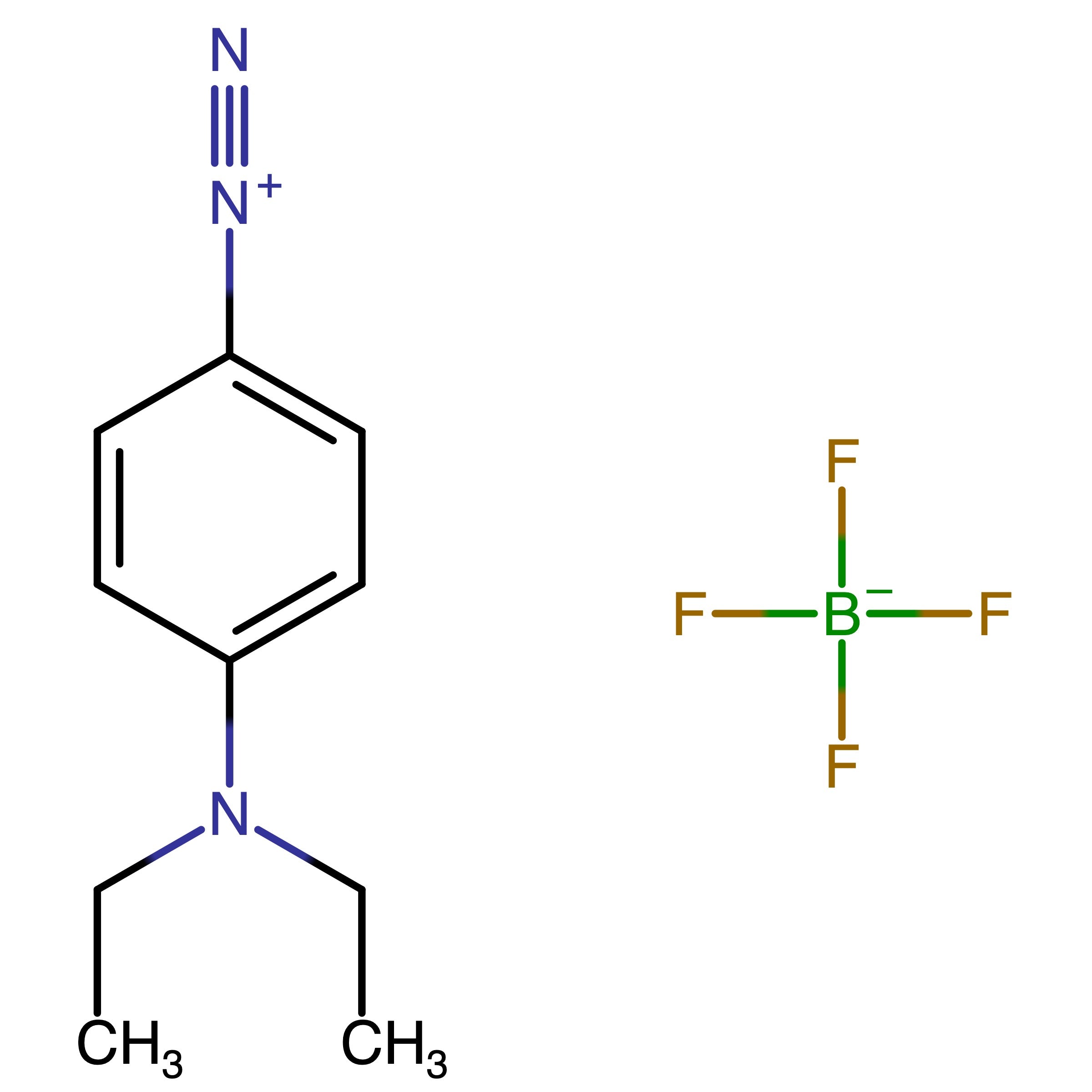 CAS 347-46-6 | 4-(Diethylamino)benzenediazonium tetrafluoroborate | MFCD00011896