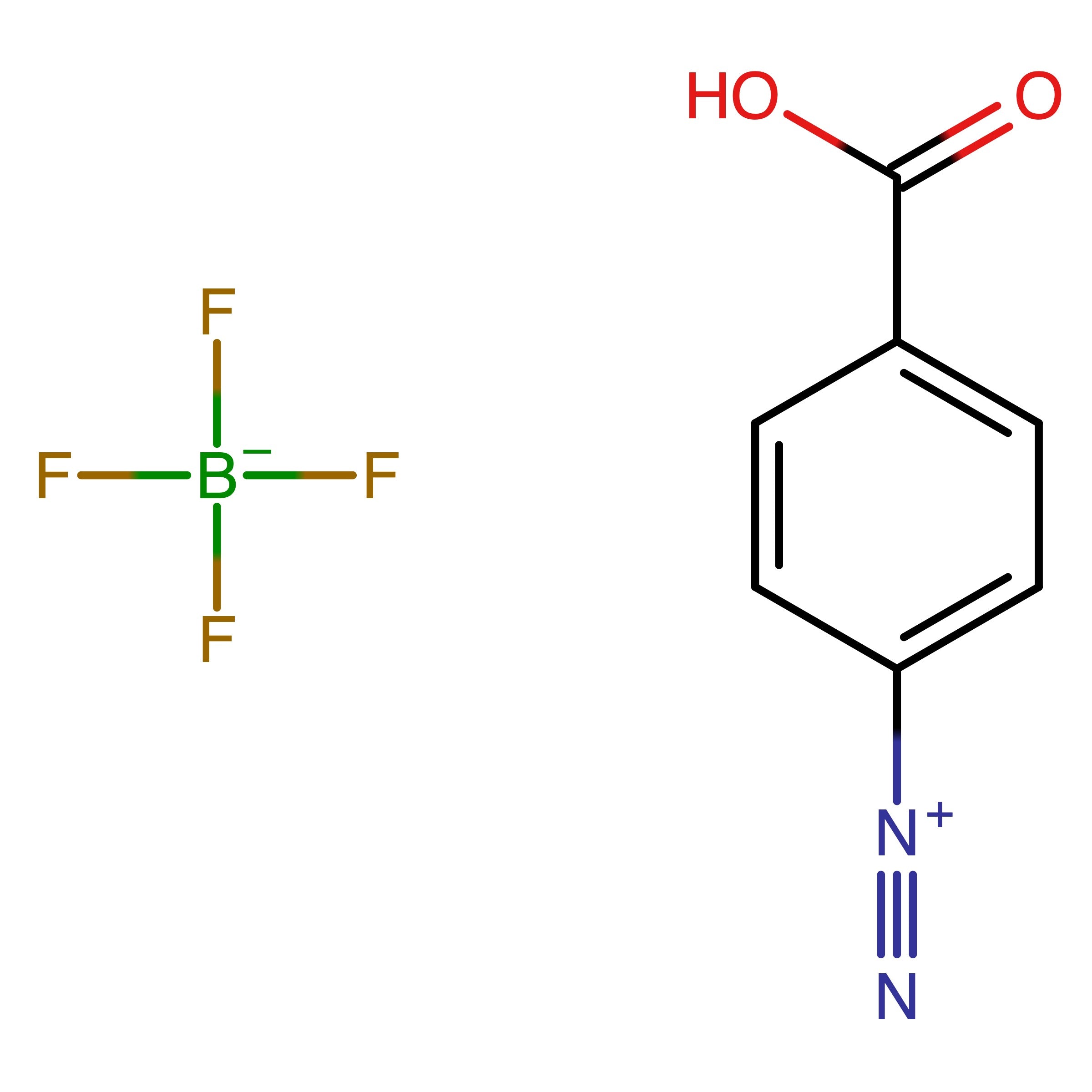 CAS 456-25-7 | 4-Carboxybenzenediazonium tetrafluoroborate | MFCD10567340
