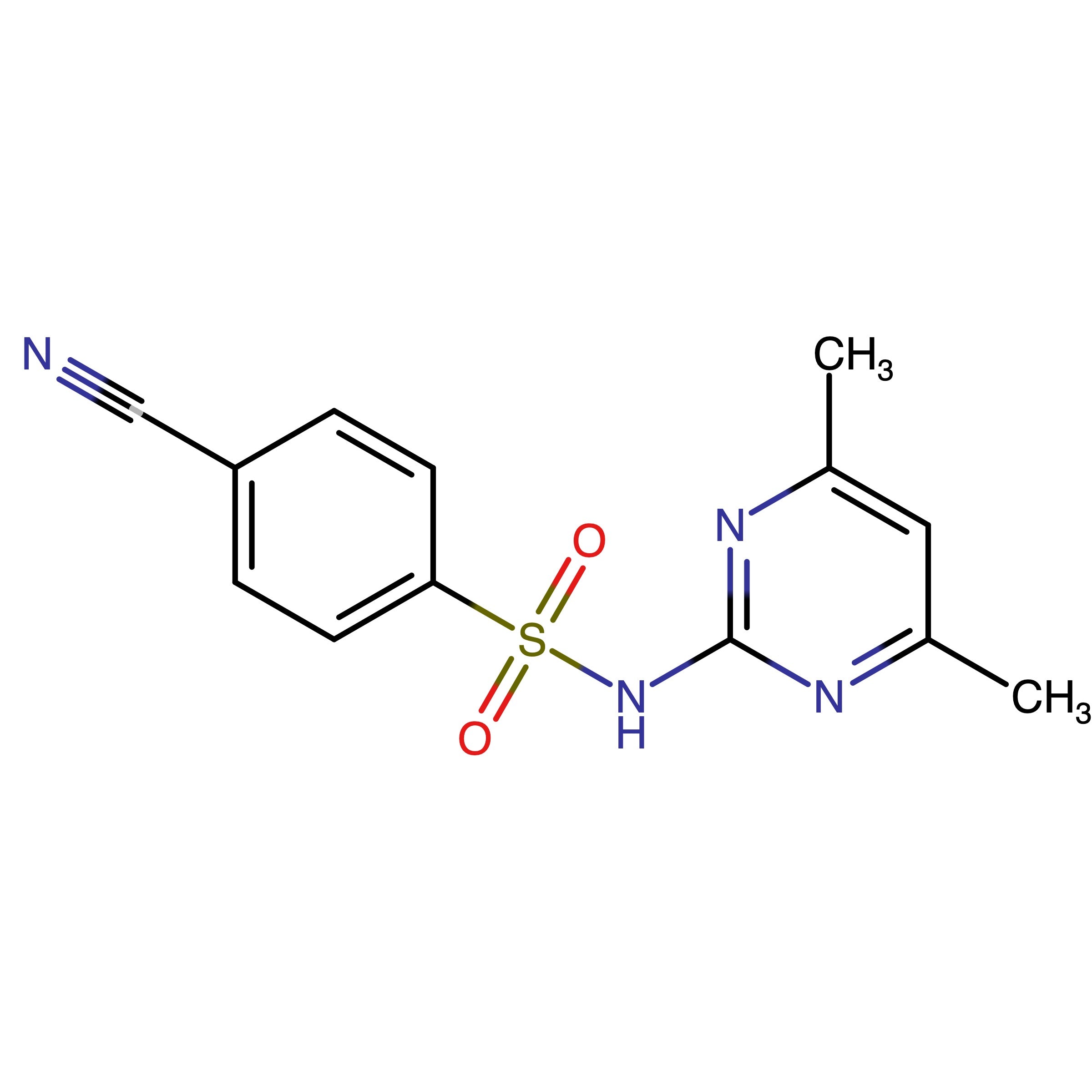 CAS 875843-56-4 | 4-Cyano-N-(4,6-dimethylpyrimidin-2-yl)benzenesulfonamide