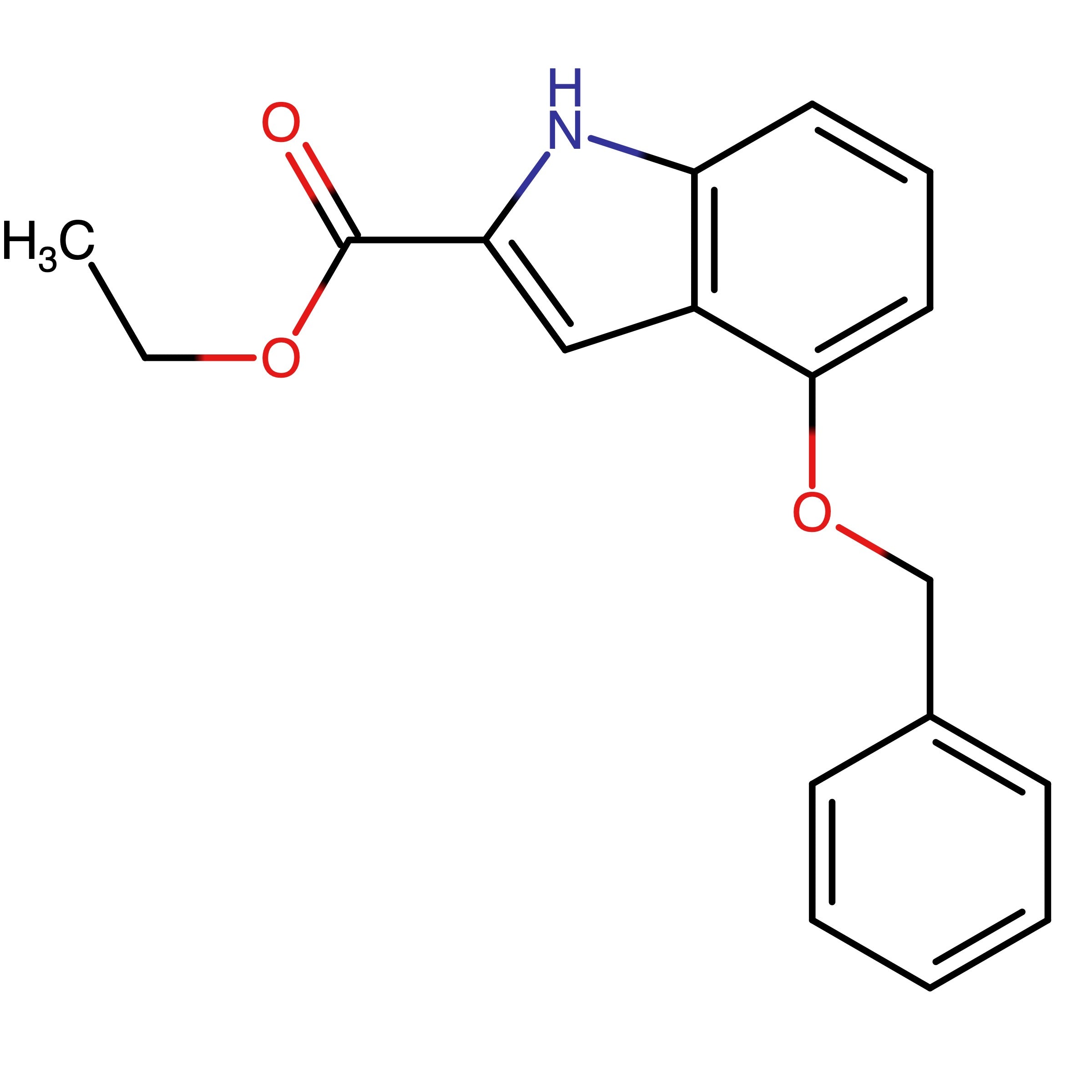 CAS 27737-55-9 | Ethyl 4-benzyloxyindole-2-carboxylate | MFCD00016687