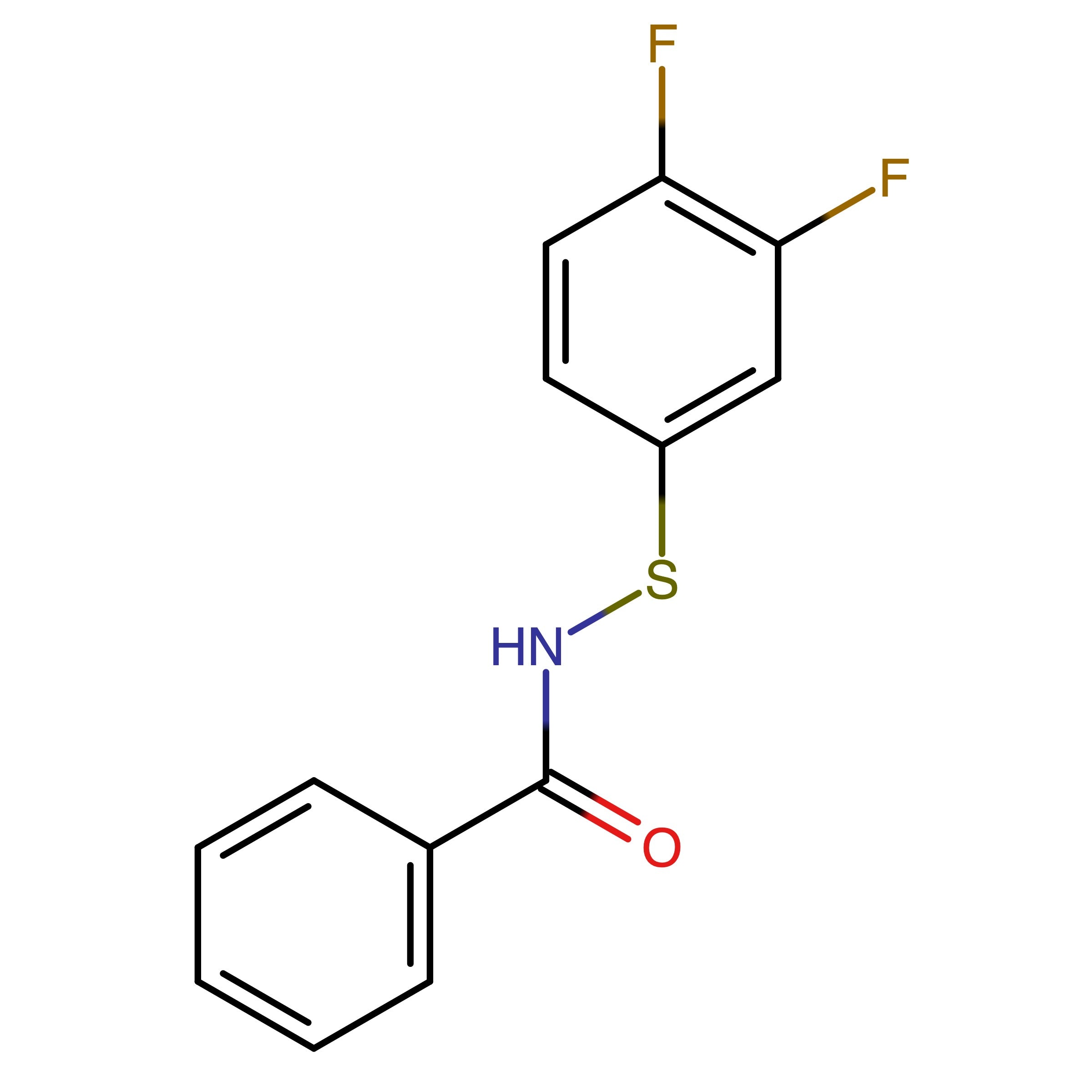 CAS 2912519-55-0 | N-((3,4-Difluorophenyl)thio)benzamide
