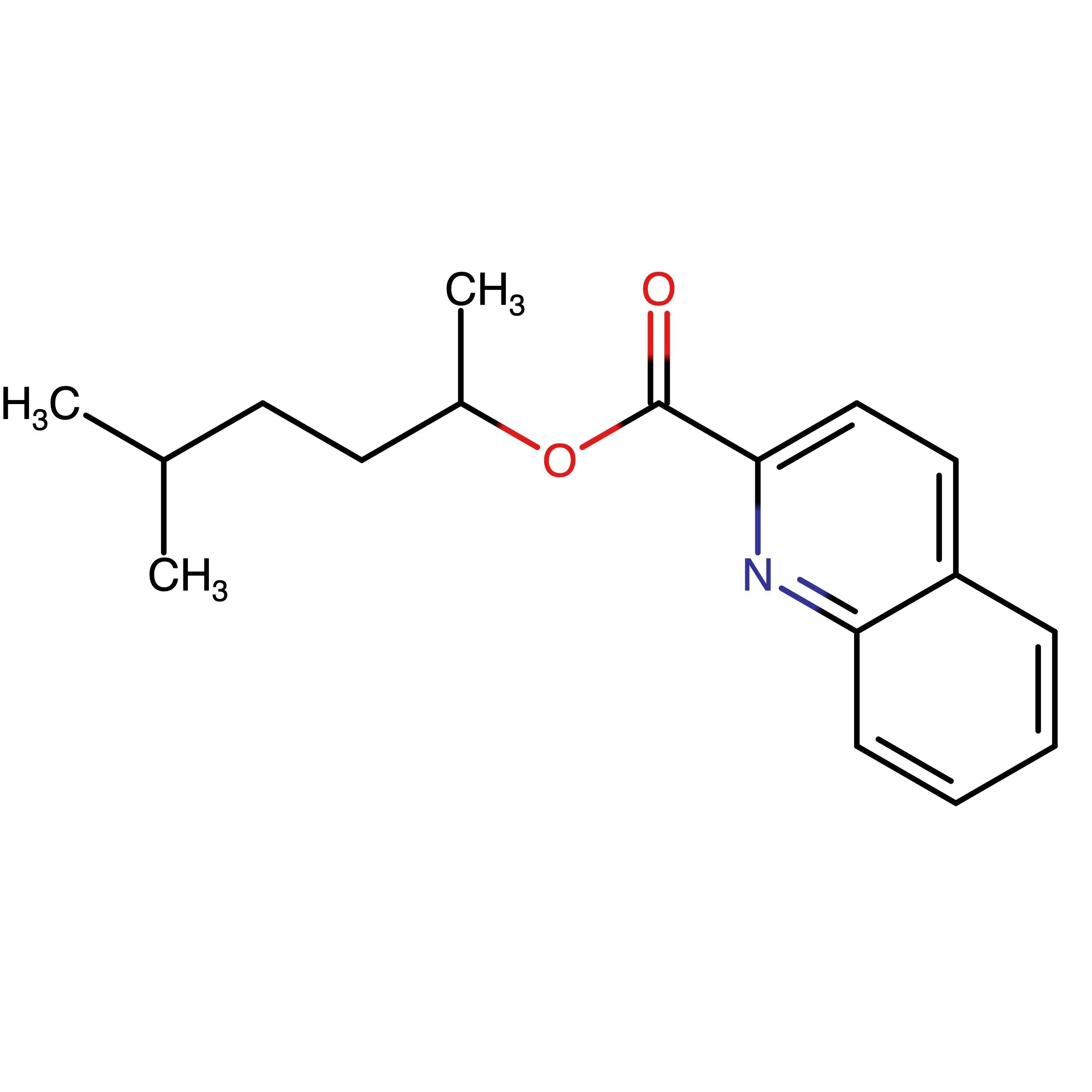 CAS 3034574-43-8 | 5-Methylhexan-2-yl quinoline-2-carboxylate
