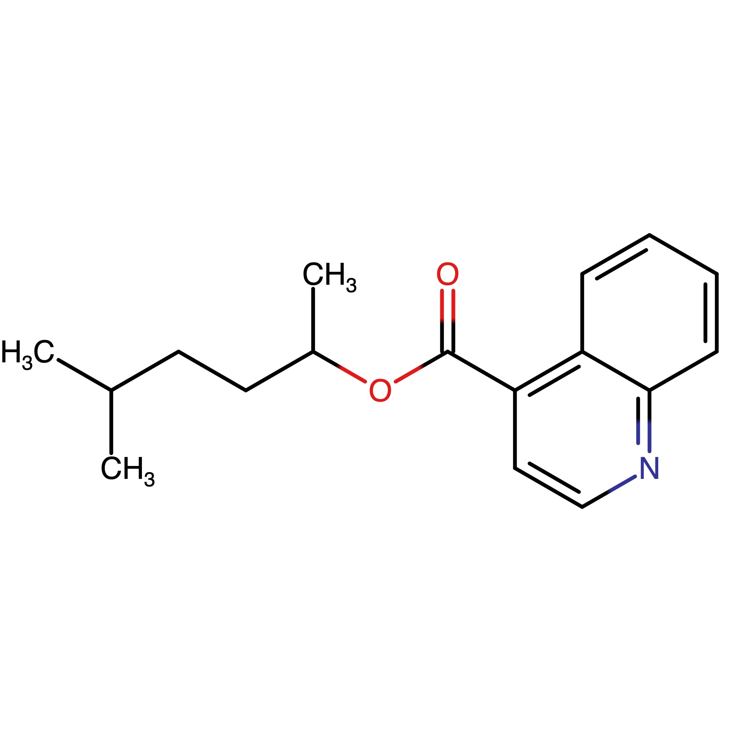 CAS 3034574-45-0 | 5-Methylhexan-2-yl quinoline-4-carboxylate