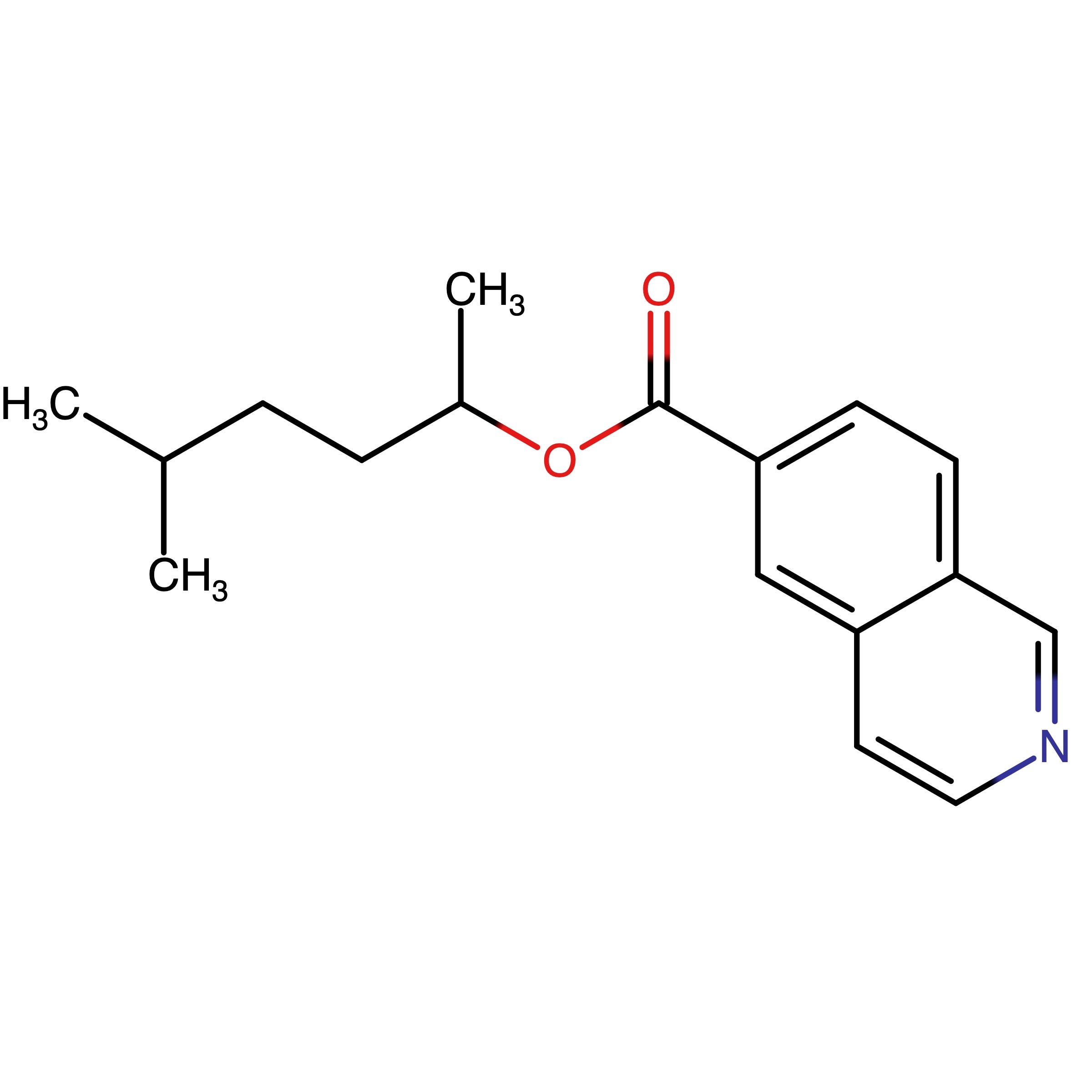 CAS 3034574-53-0 | 5-Methylhexan-2-yl isoquinoline-6-carboxylate