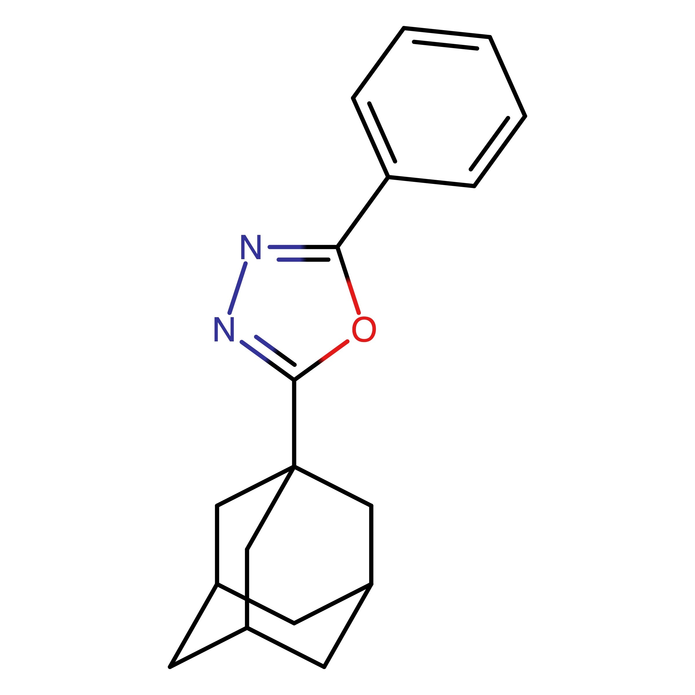 CAS 544473-76-9 | 2-((3r,5r,7r)-Adamantan-1-yl)-5-phenyl-1,3,4-oxadiazole