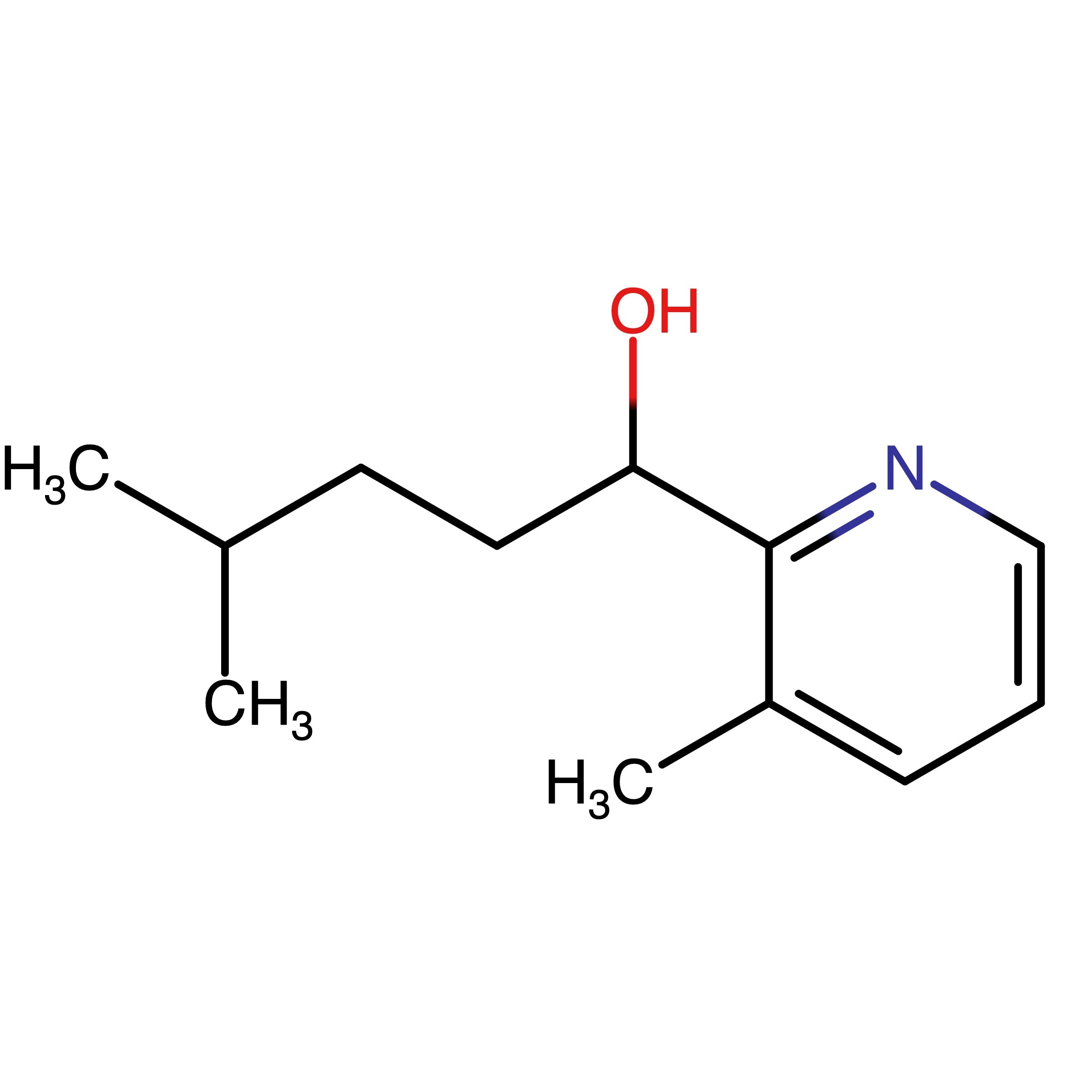 CAS 1249461-38-8 | 4-Methyl-1-(3-methylpyridin-2-yl)pentan-1-ol