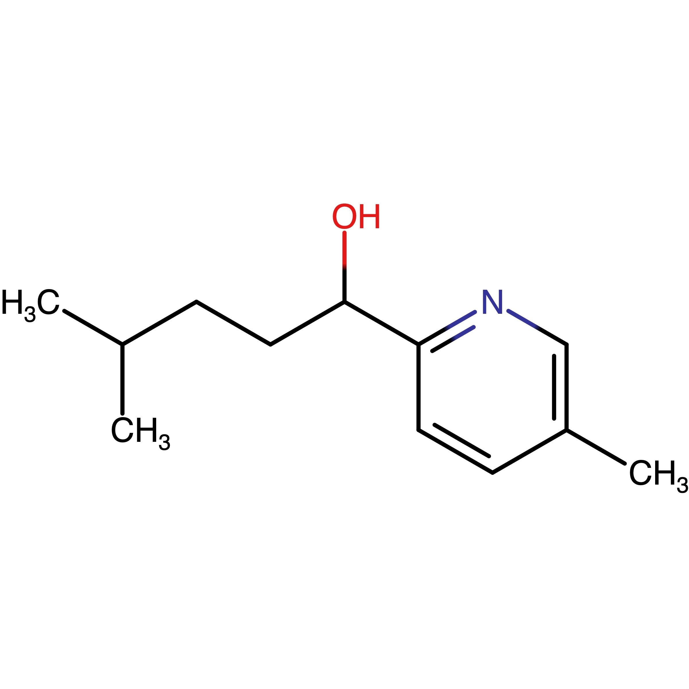 CAS 1510350-91-0 | 4-Methyl-1-(5-methylpyridin-2-yl)pentan-1-ol