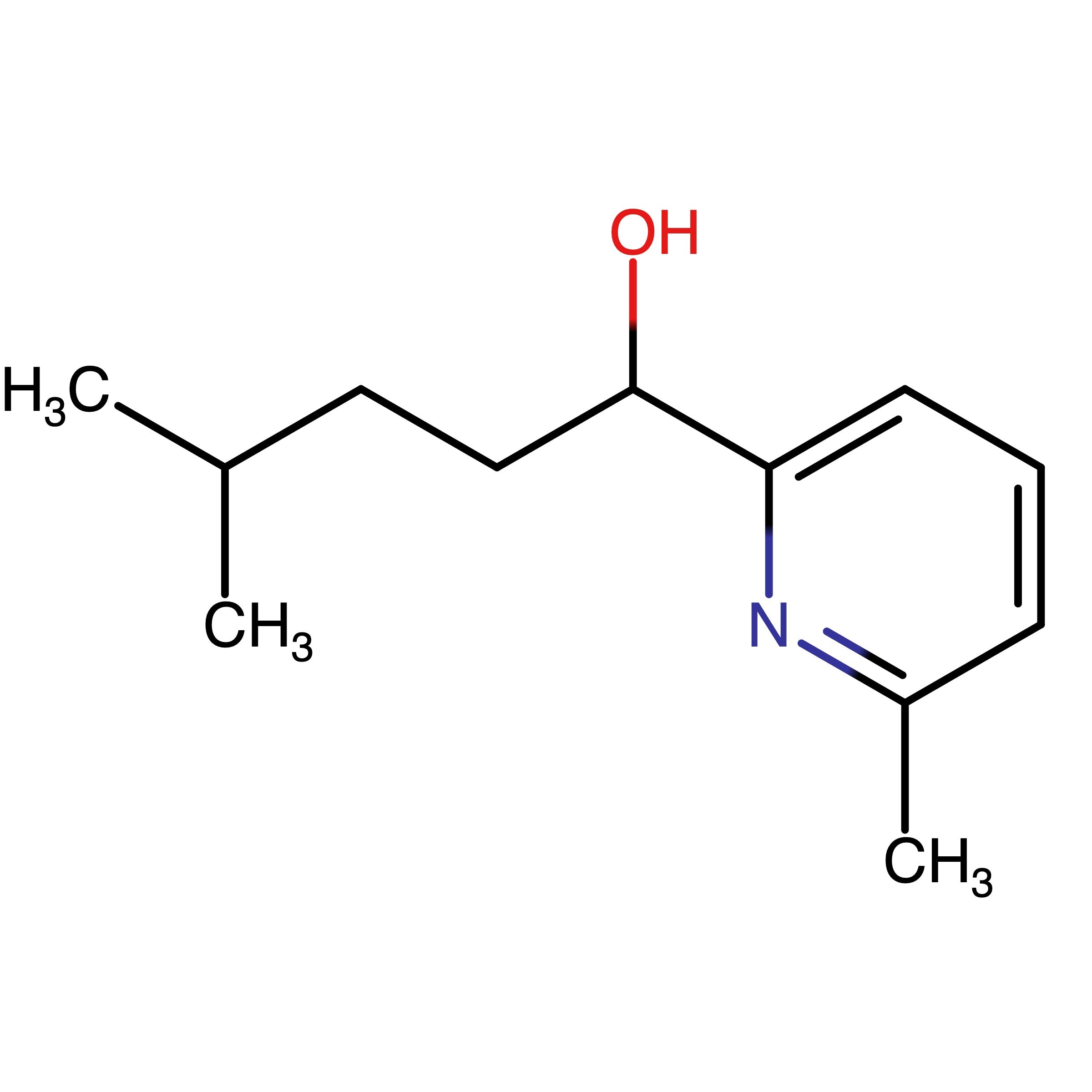 CAS 1339591-80-8 | 4-Methyl-1-(6-methylpyridin-2-yl)pentan-1-ol