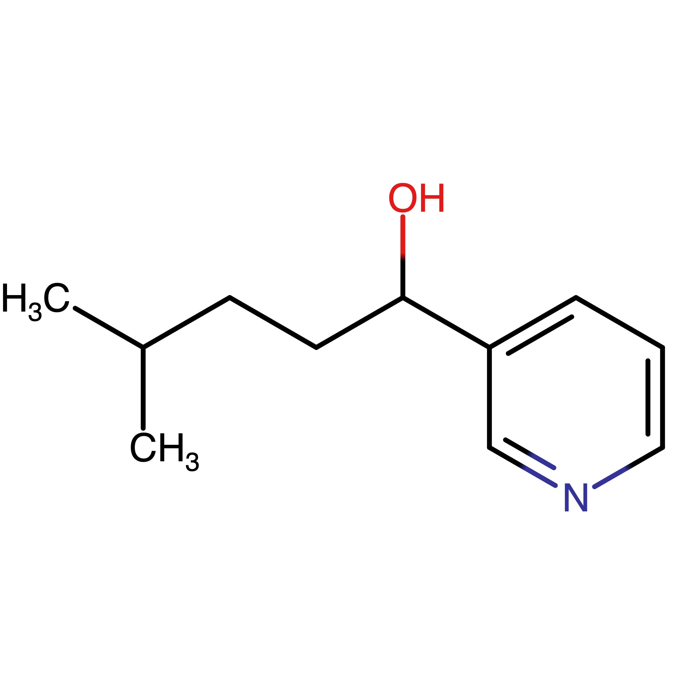 CAS 128262-38-4 | 4-Methyl-1-(pyridin-3-yl)pentan-1-ol