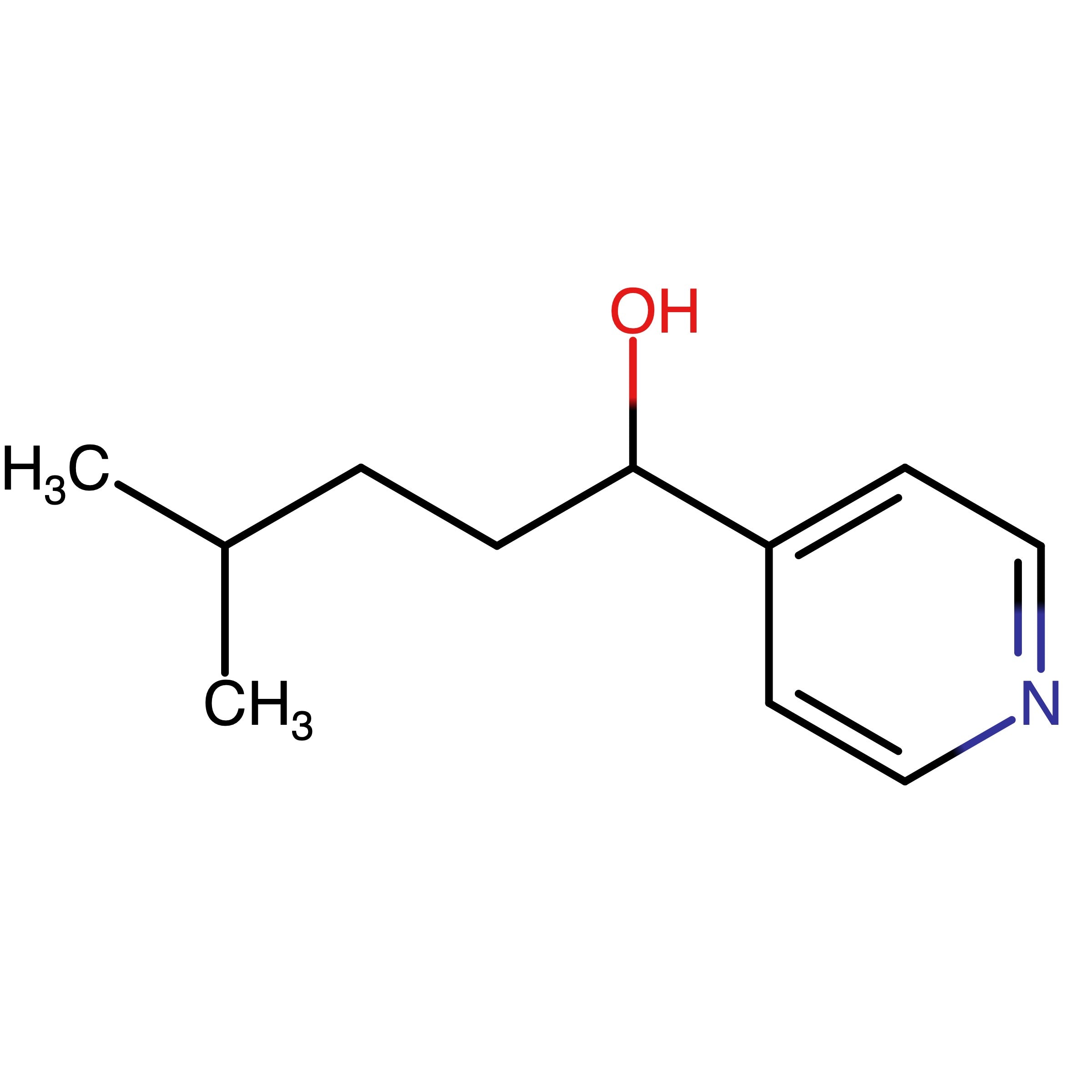 CAS 1247704-57-9 | 4-Methyl-1-(pyridin-4-yl)pentan-1-ol