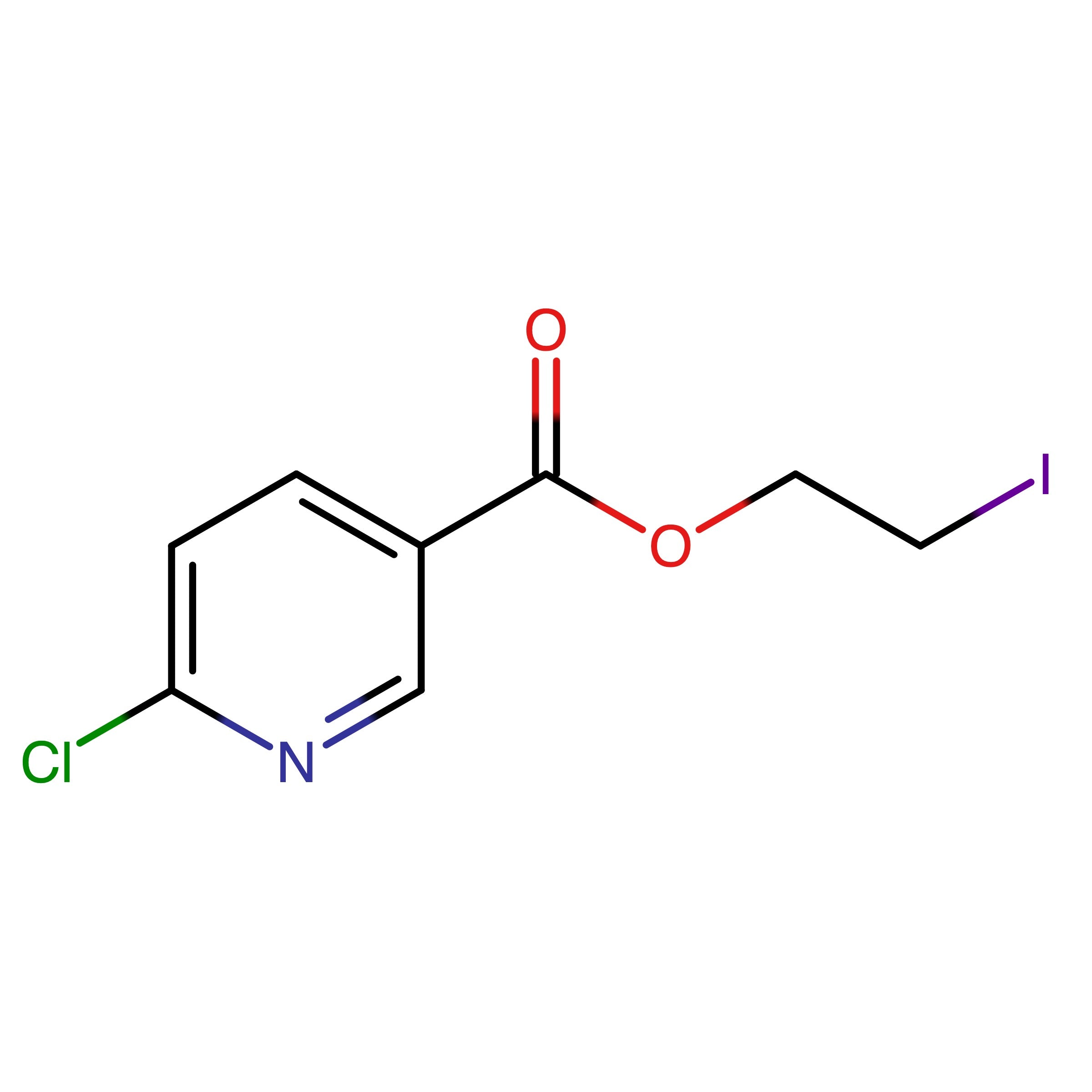CAS 2911629-37-1 | 2-Iodoethyl 6-chloronicotinate