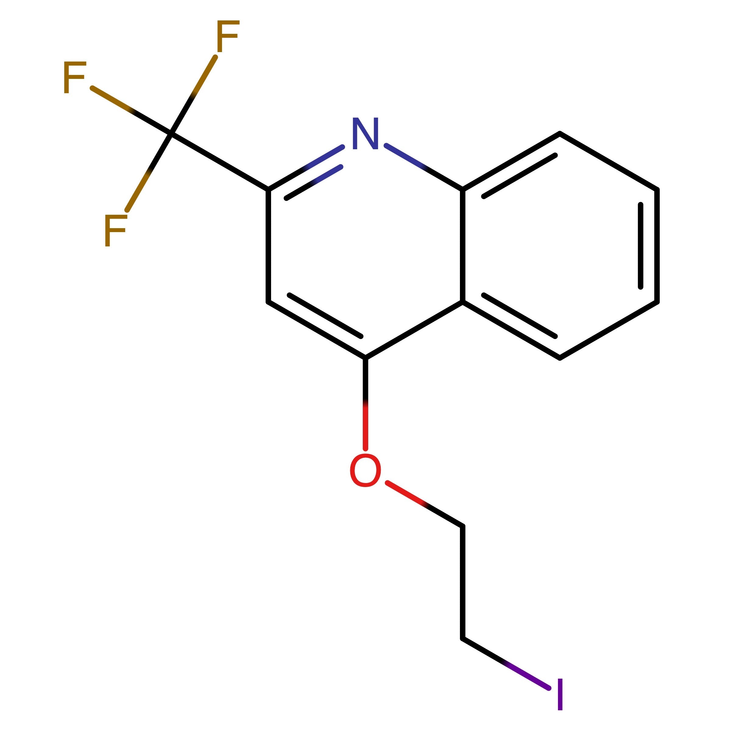 CAS 2911629-39-3 | 4-(2-Iodoethoxy)-2-(trifluoromethyl)quinoline