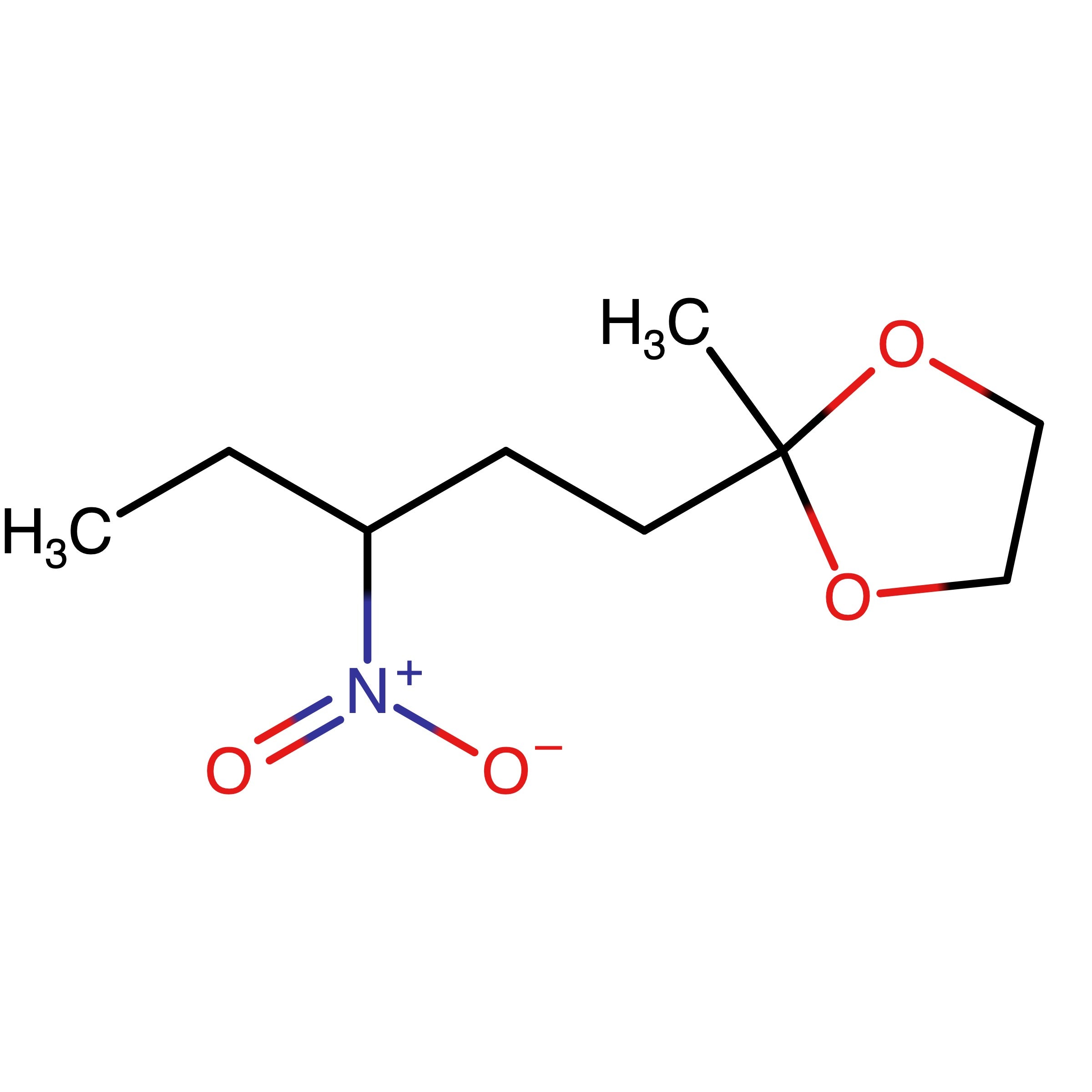 CAS 42397-27-3 | 2-Methyl-2-(3-nitropentyl)-1,3-dioxolane