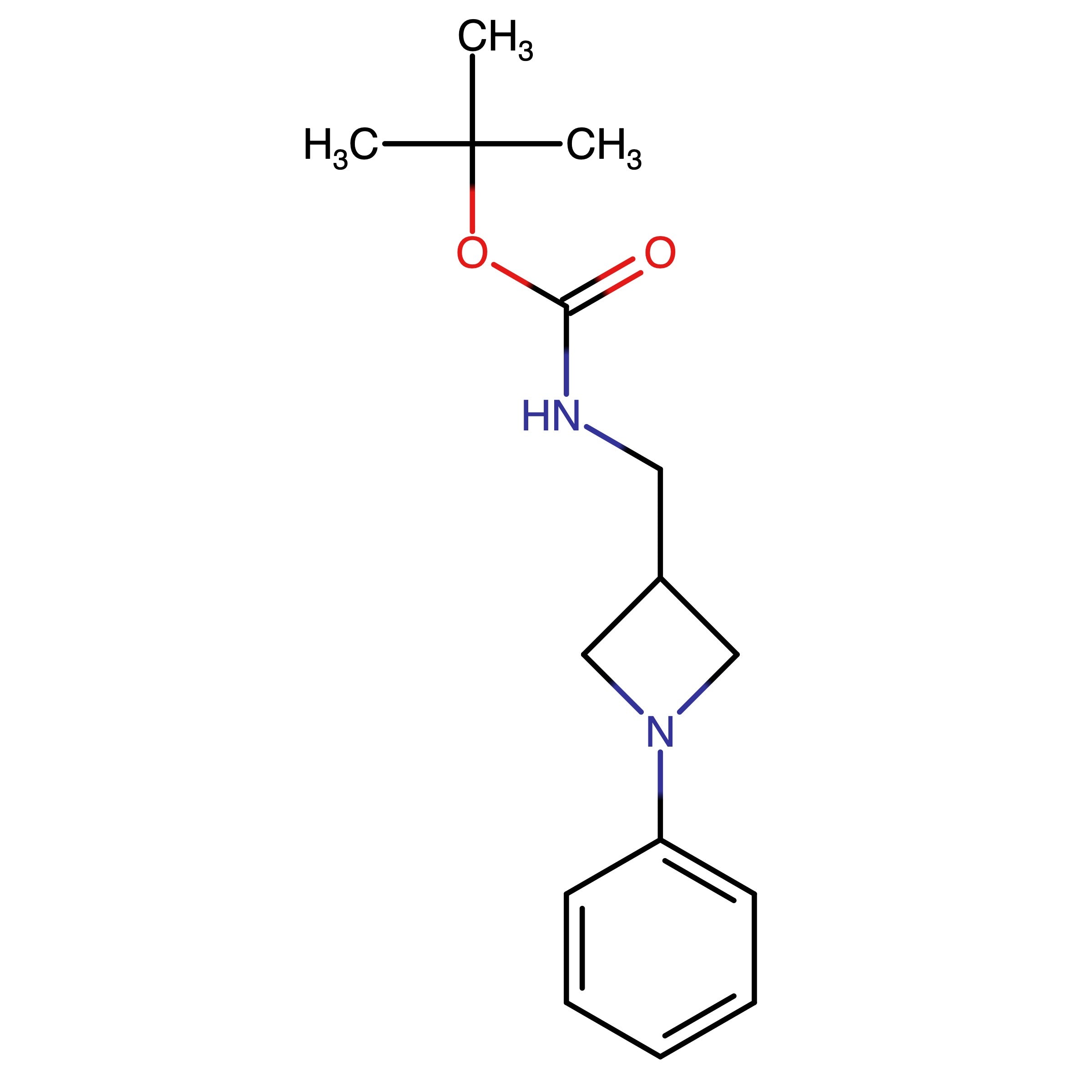CAS 2907706-07-2 | tert-Butyl ((1-phenylazetidin-3-yl)methyl)carbamate