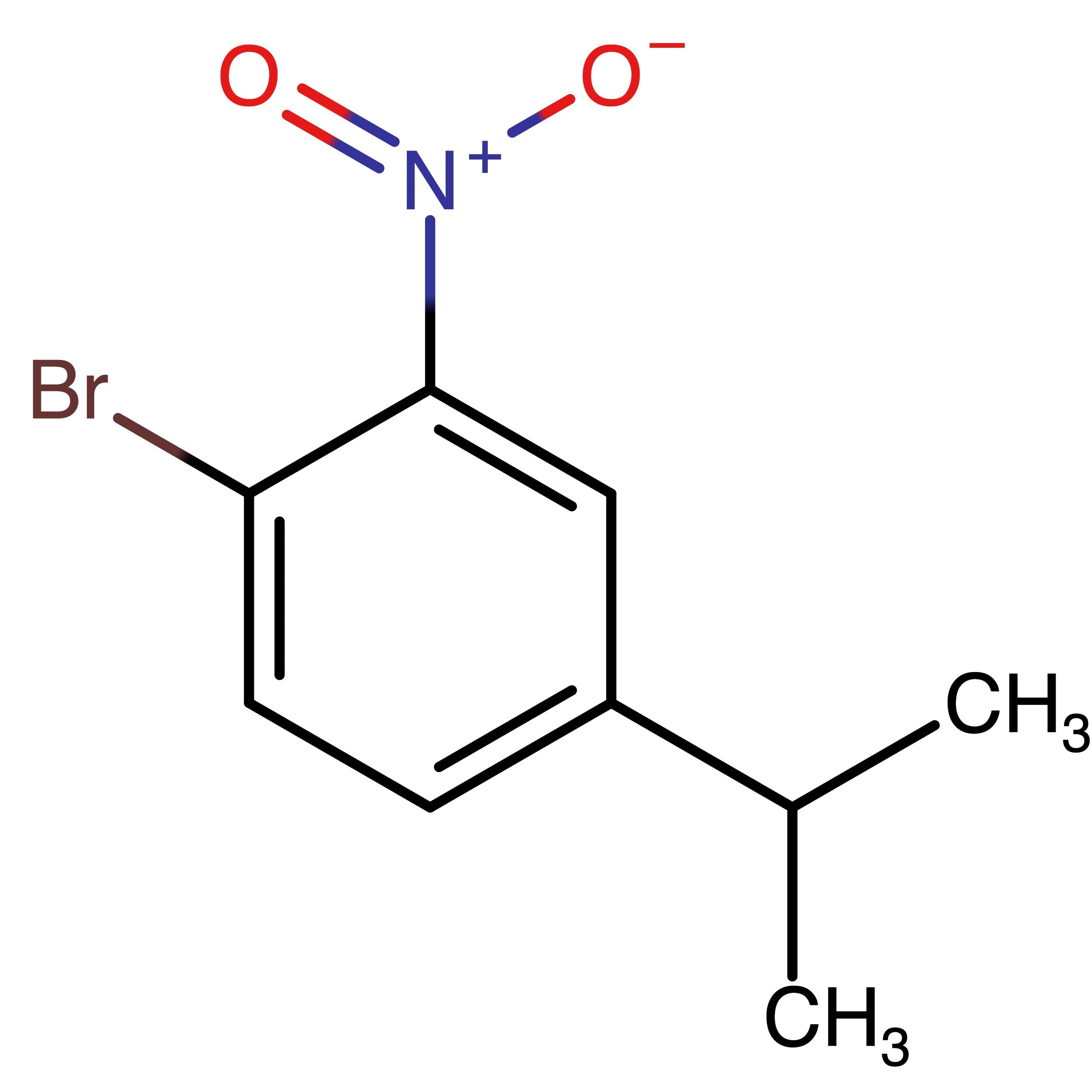 CAS 204850-14-6 | 1-Bromo-4-isopropyl-2-nitrobenzene | MFCD23135358