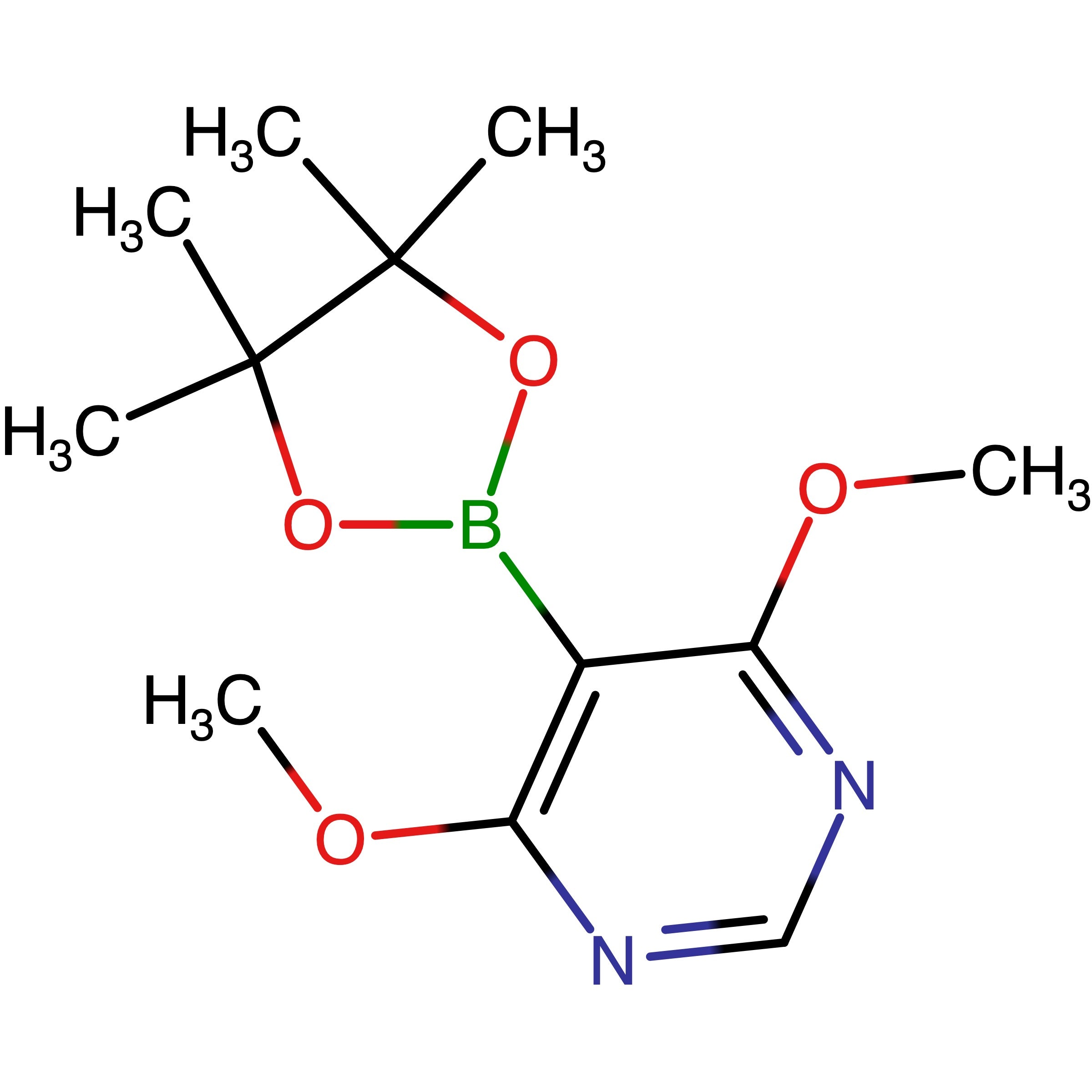 CAS 2750602-17-4 | 4,6-Dimethoxy-5-(4,4,5,5-tetramethyl-1,3,2-dioxaborolan-2-yl)pyrimidine