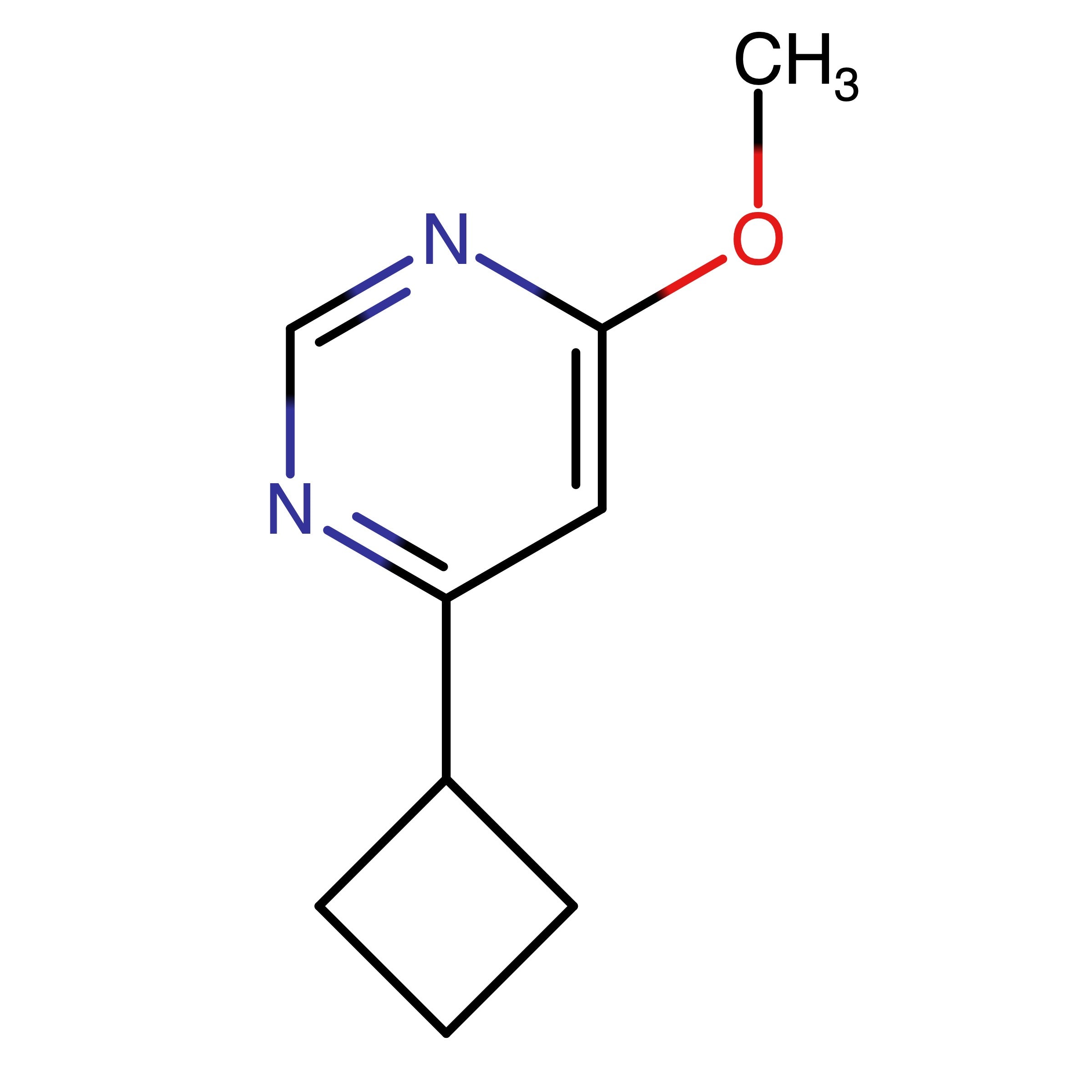 CAS 2750602-25-4 | 4-Cyclobutyl-6-methoxypyrimidine