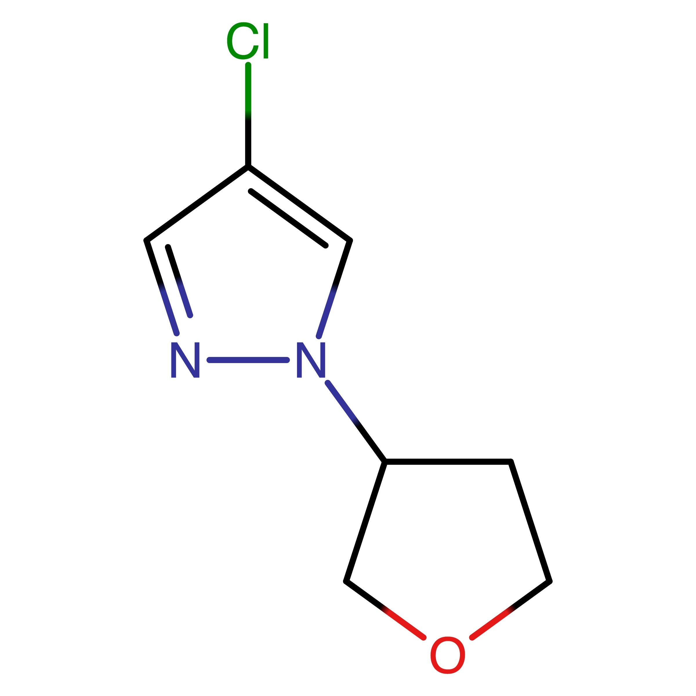 CAS 1780724-56-2 | 4-Chloro-1-(tetrahydrofuran-3-yl)-1H-pyrazole