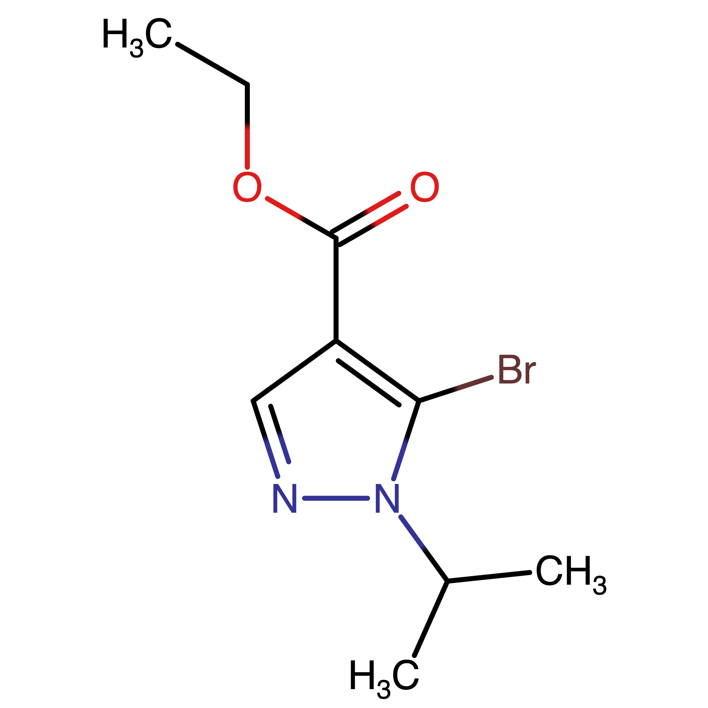 CAS 1374257-90-5 | Ethyl 5-bromo-1-isopropyl-1H-pyrazole-4-carboxylate
