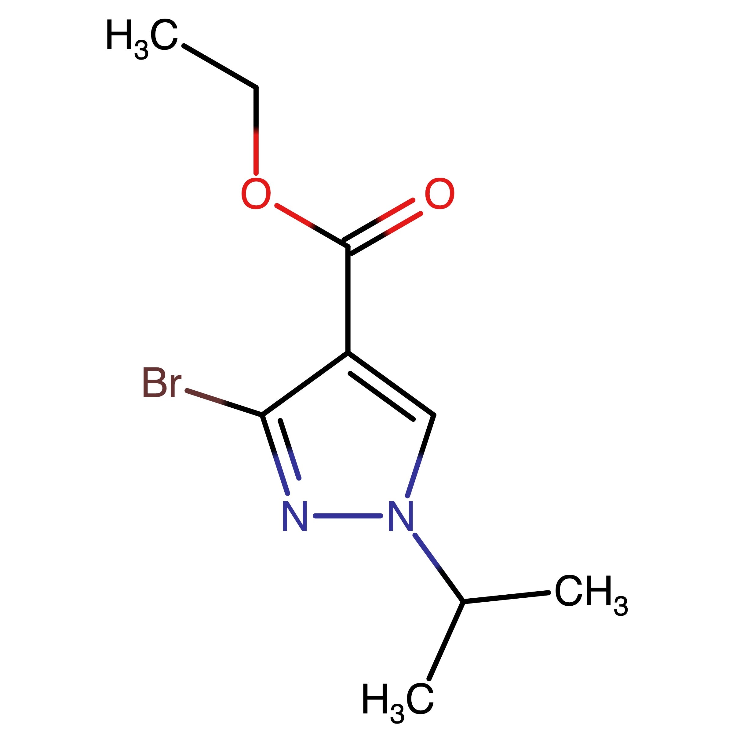 CAS 1946817-05-5 | Ethyl 3-bromo-1-isopropyl-1H-pyrazole-4-carboxylate
