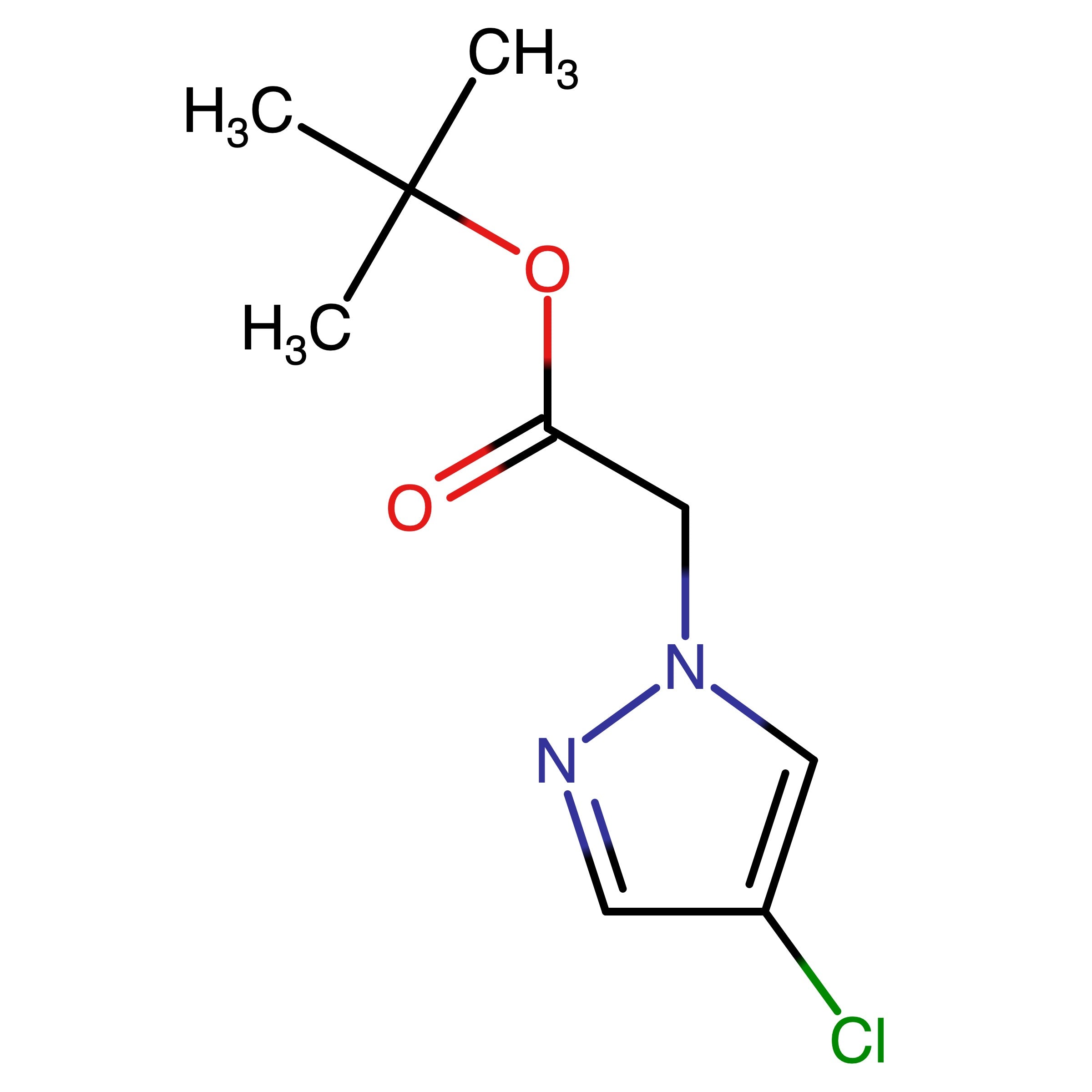 CAS 2003802-04-6 | tert-Butyl 2-(4-chloro-1H-pyrazol-1-yl)acetate