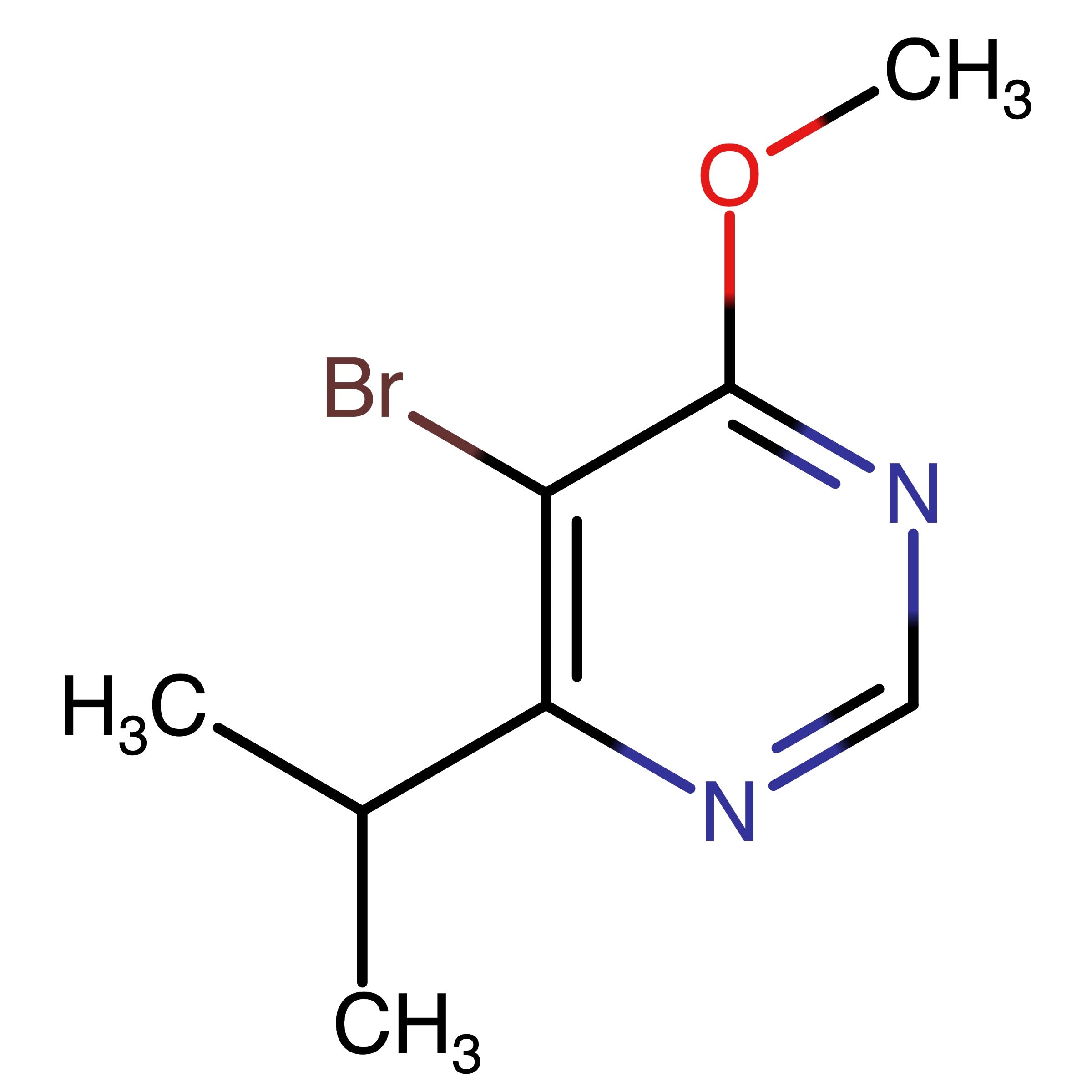 CAS 2750602-39-0 | 5-Bromo-4-isopropyl-6-methoxypyrimidine