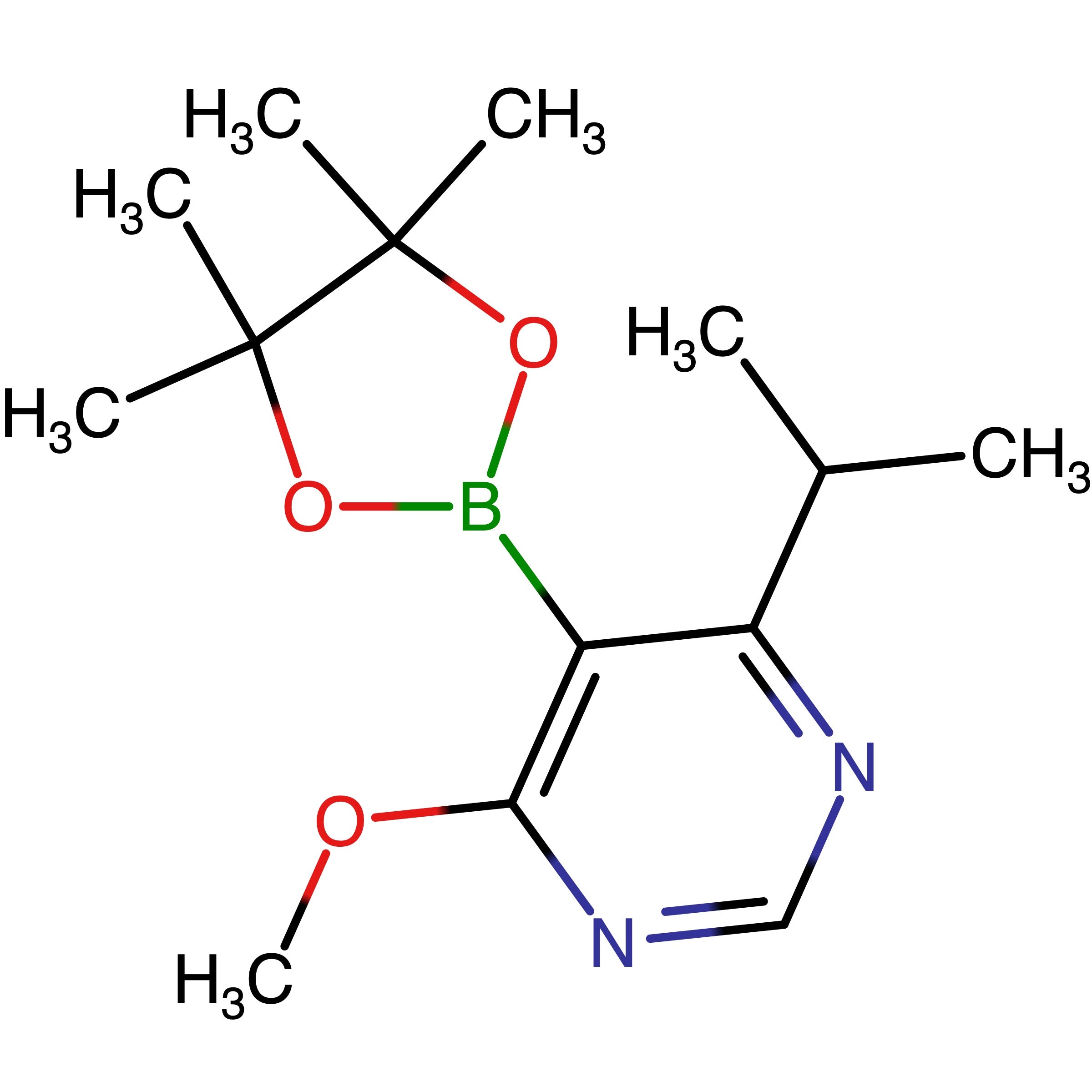 CAS 2750602-40-3 | 4-Isopropyl-6-methoxy-5-(4,4,5,5-tetramethyl-1,3,2-dioxaborolan-2-yl)pyrimidine