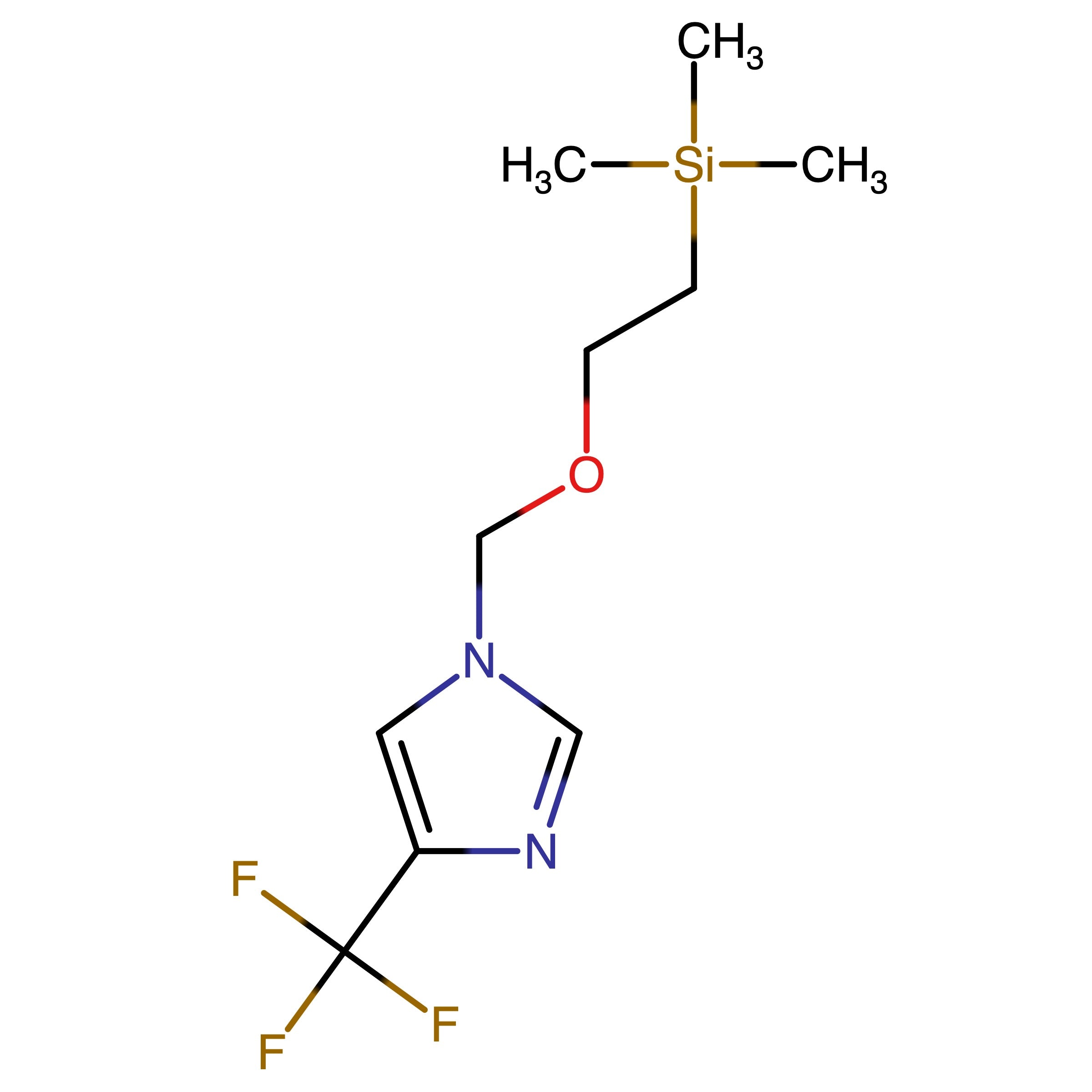 CAS 101226-56-6 | 4-(Trifluoromethyl)-1-((2-(trimethylsilyl)ethoxy)methyl)-1H-imidazole