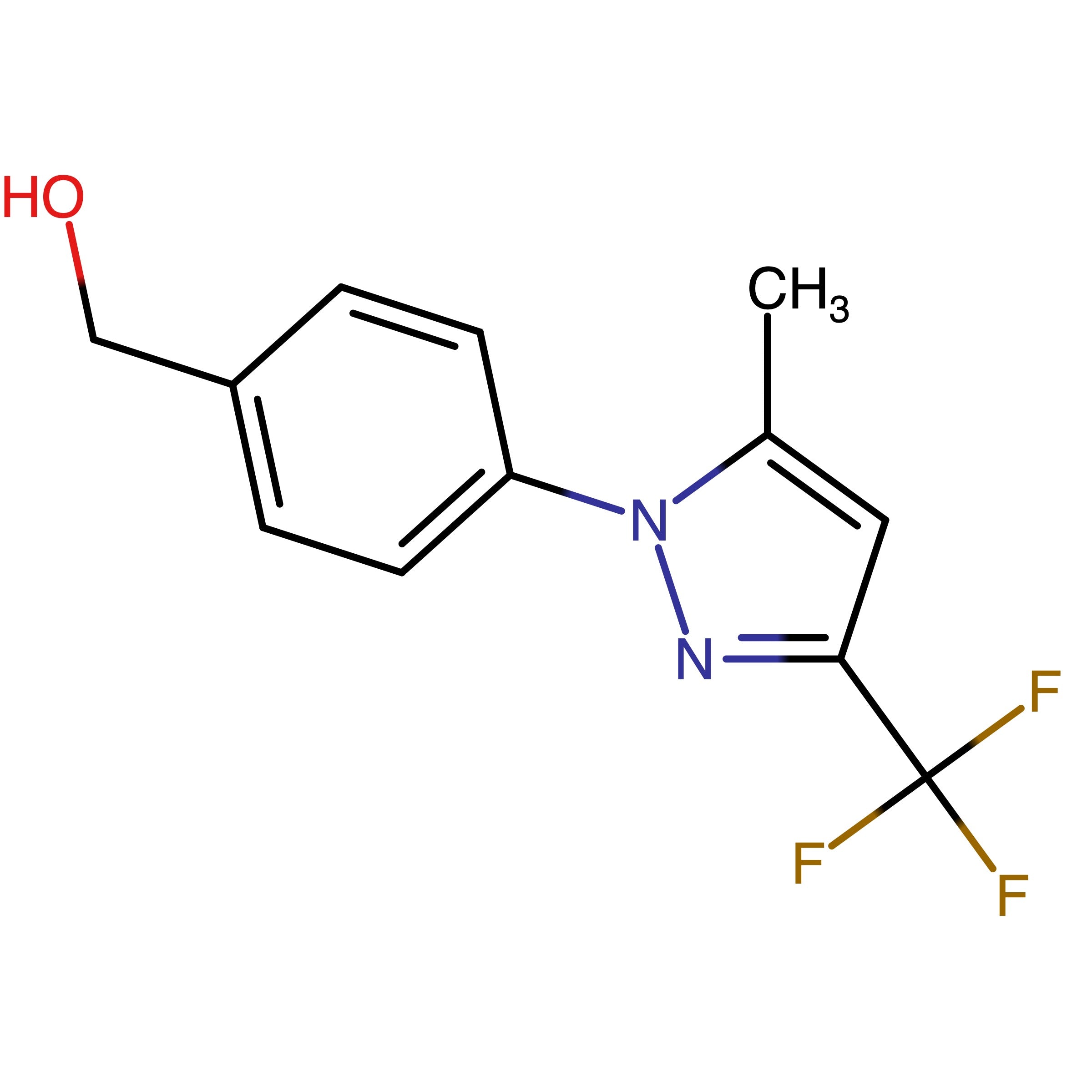 CAS 1248548-80-2 | (4-(5-Methyl-3-(trifluoromethyl)-1H-pyrazol-1-yl)phenyl)methanol