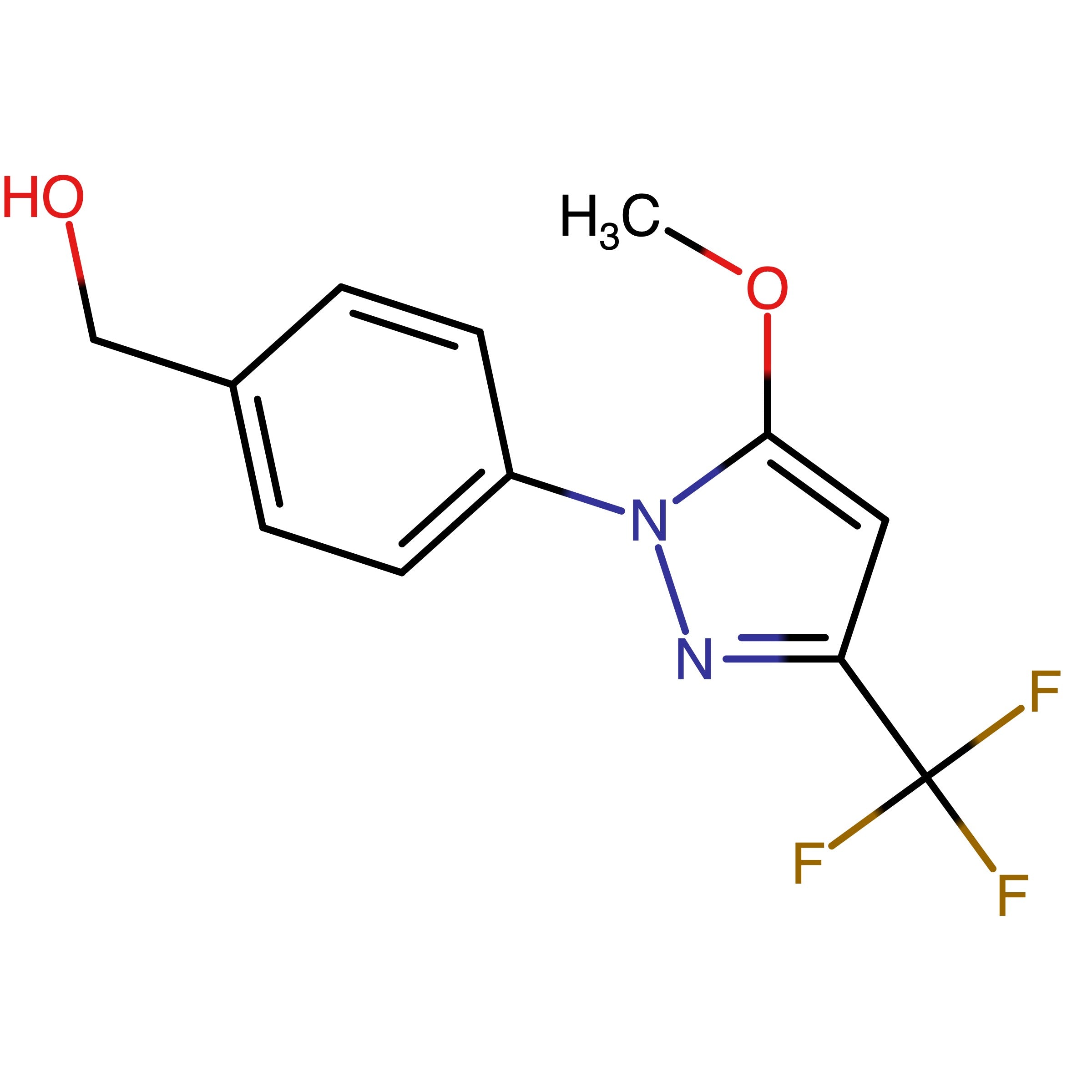 CAS 2446482-70-6 | (4-(5-Methoxy-3-(trifluoromethyl)-1H-pyrazol-1-yl)phenyl)methanol