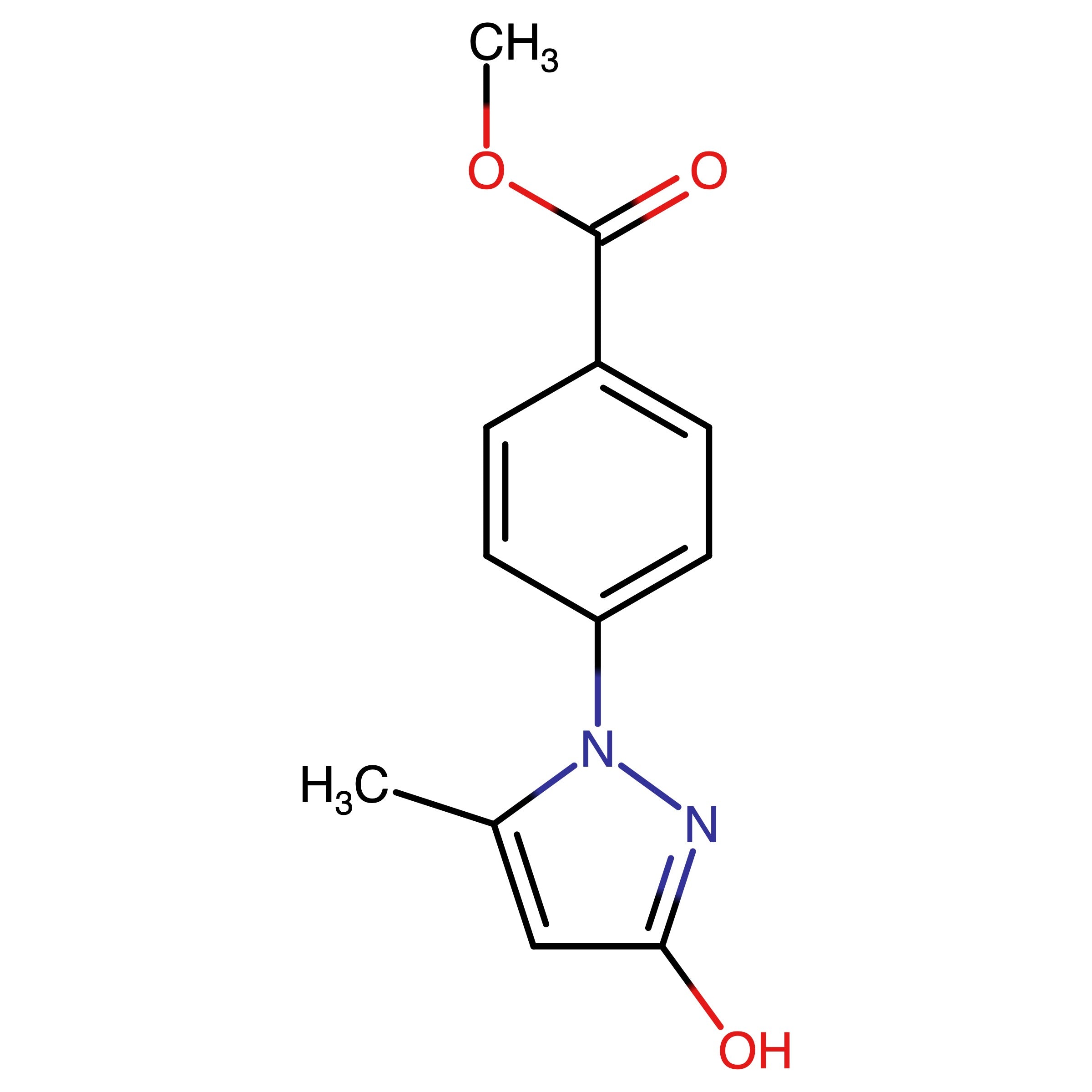 CAS 2750603-03-1 | Methyl 4-(3-hydroxy-5-methyl-1H-pyrazol-1-yl)benzoate