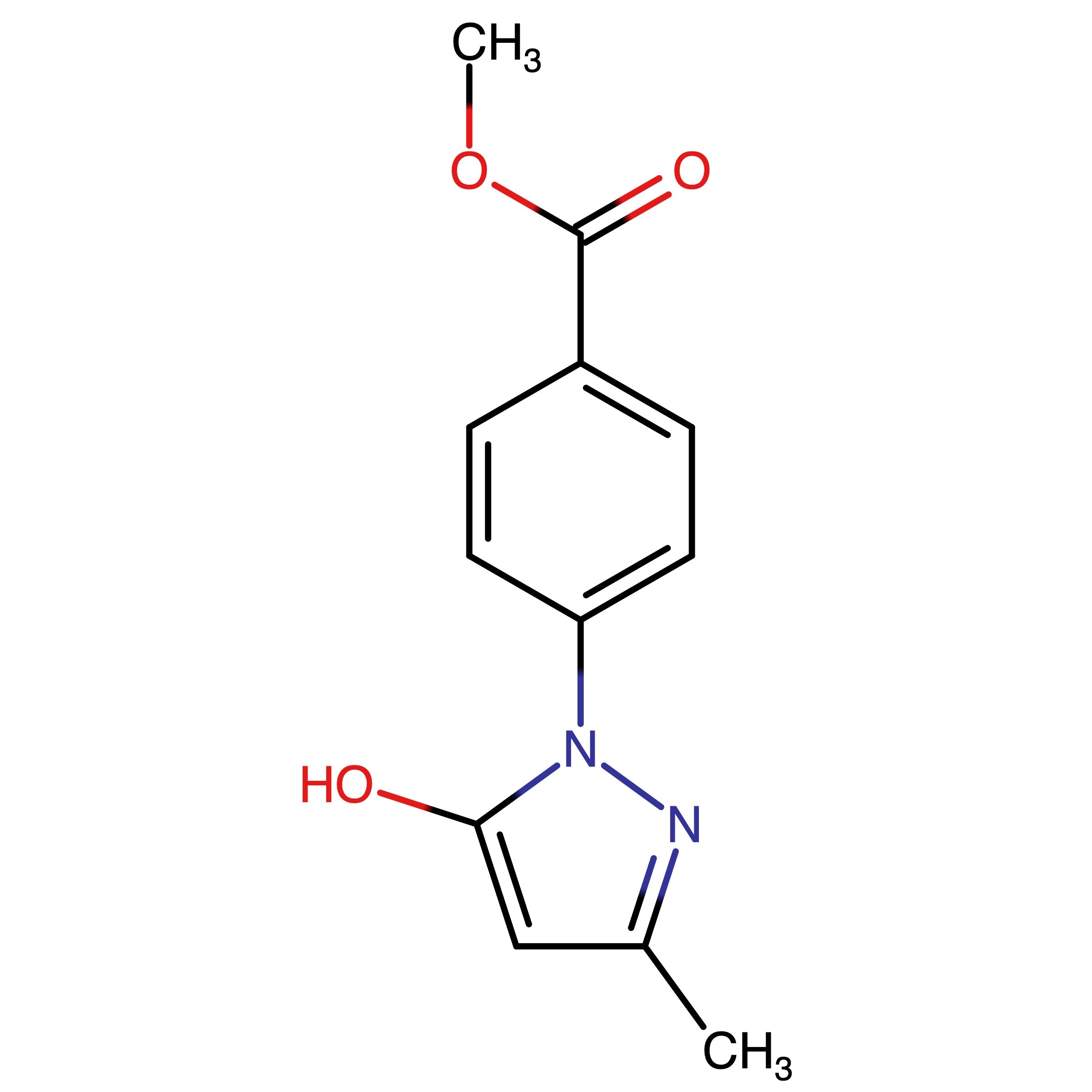 CAS 1005574-95-7 | Methyl 4-(5-hydroxy-3-methyl-1H-pyrazol-1-yl)benzoate | MFCD02380063