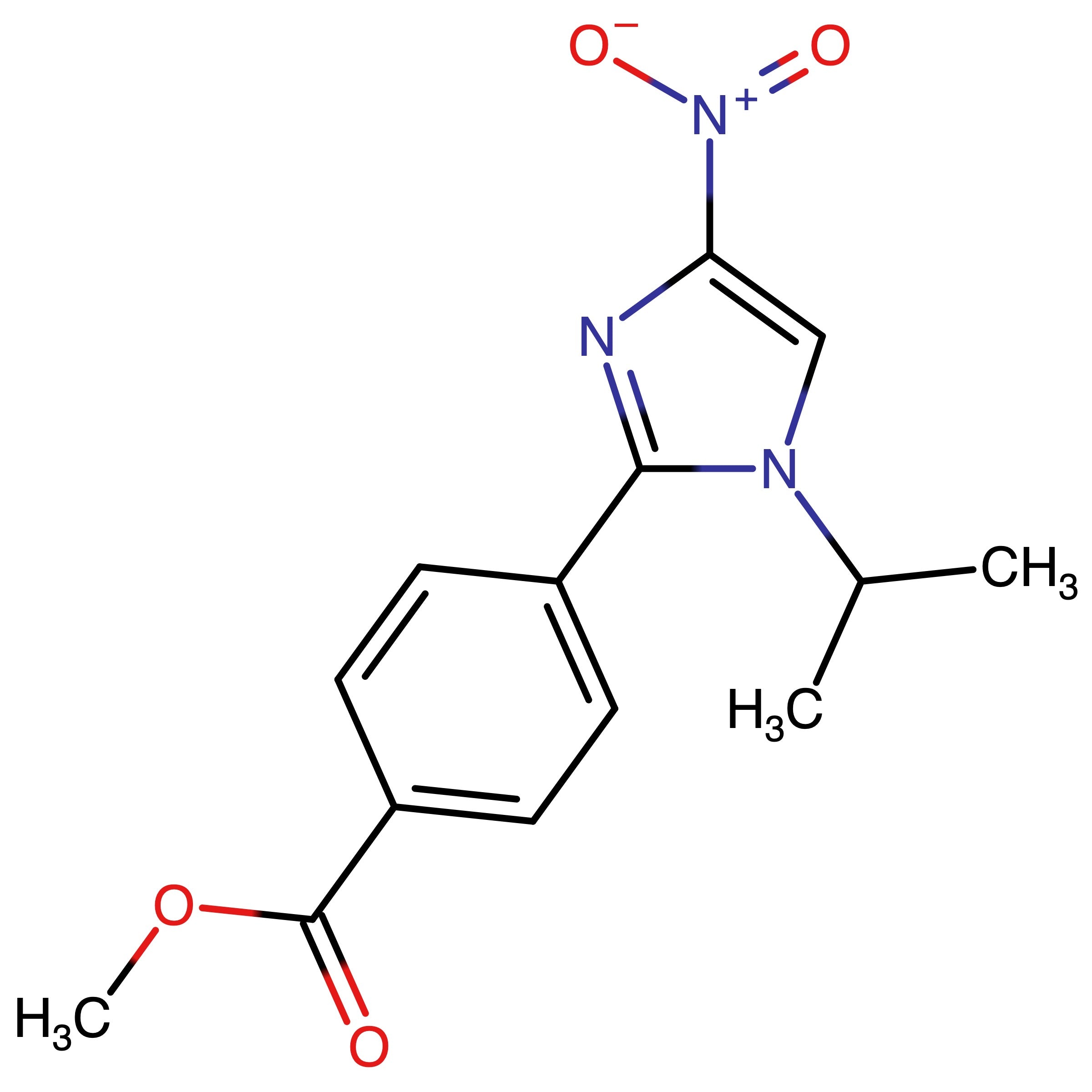 CAS 2750603-24-6 | Methyl 4-(1-isopropyl-4-nitro-1H-imidazol-2-yl)benzoate