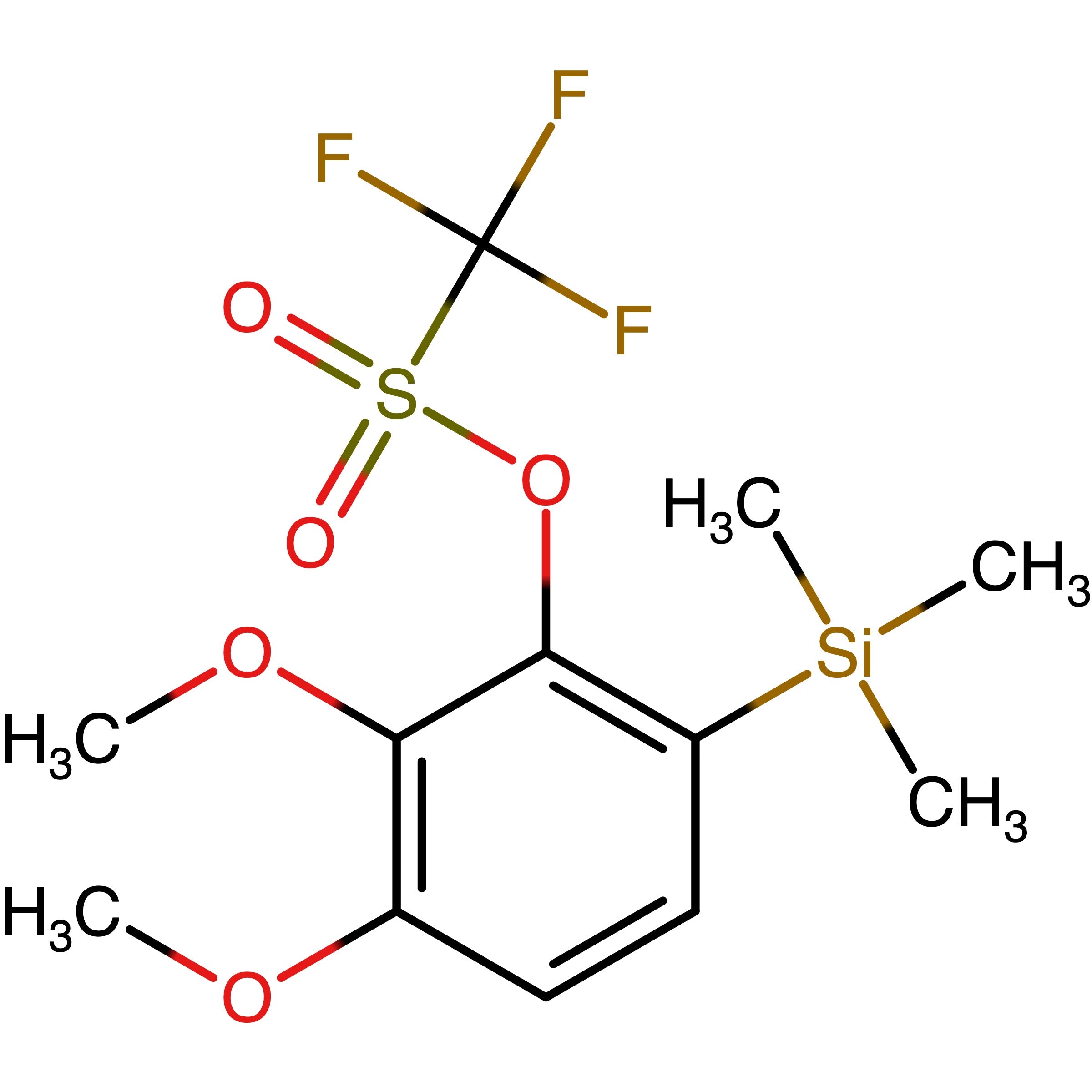 CAS 957472-71-8 | 2,3-Dimethoxy-6-(trimethylsilyl)phenyl trifluoromethanesulfonate