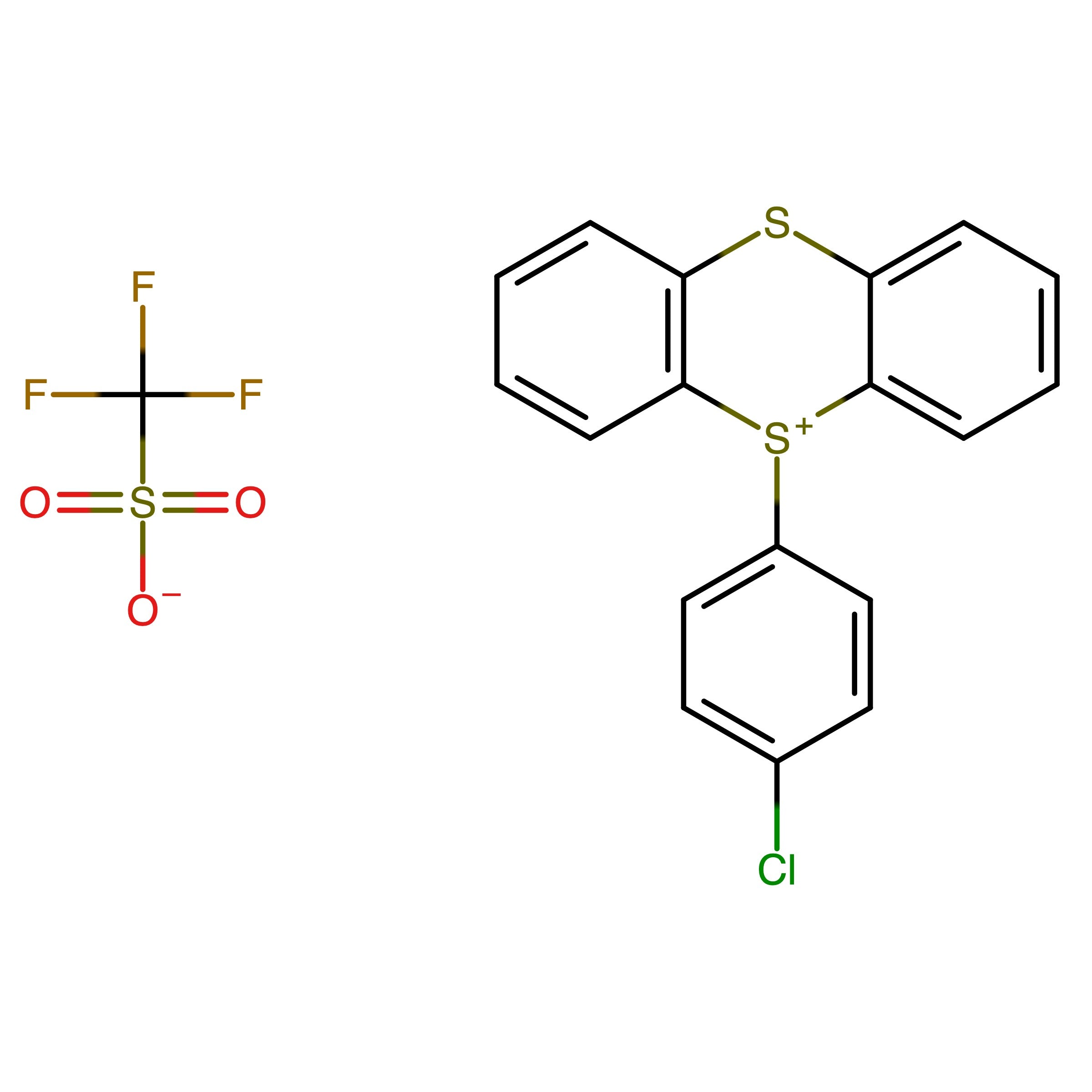 CAS 2320492-53-1 | 5-(4-Chlorophenyl)-5H-thianthren-5-ium trifluoromethanesulfonate