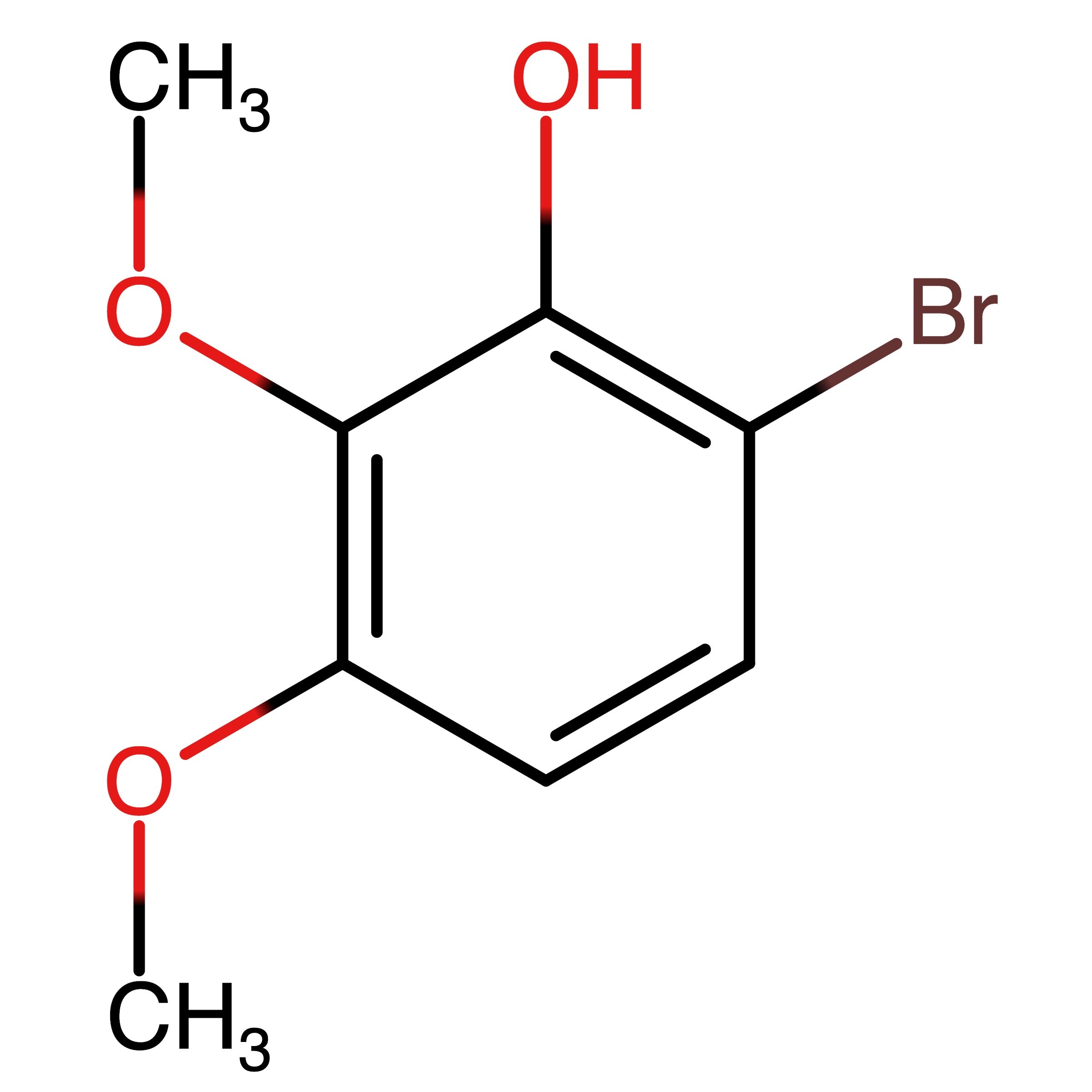 CAS 114605-75-3 | 6-Bromo-2, 3-dimethoxyphenol | MFCD13186752