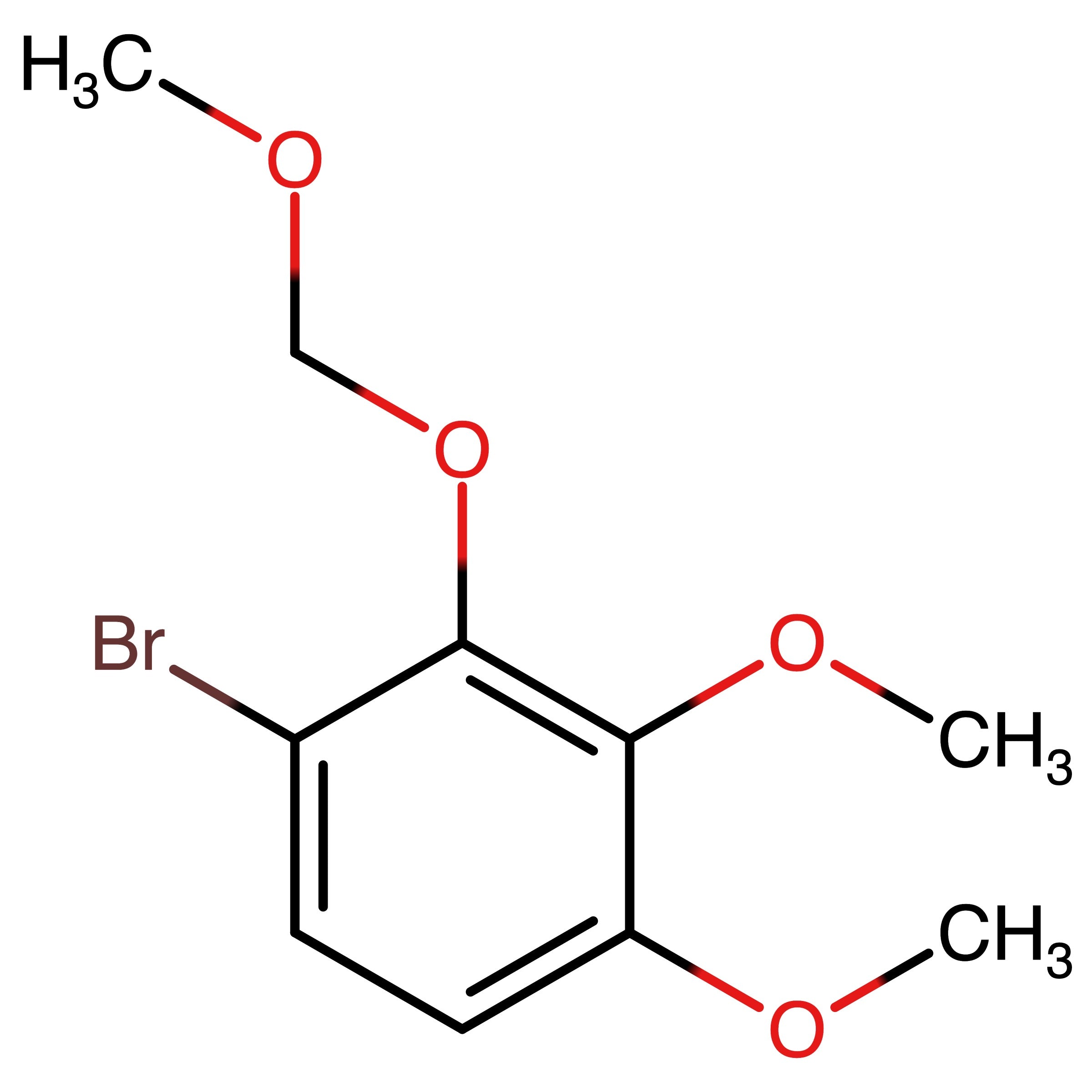 CAS 1345712-96-0 | 1-Bromo-3,4-dimethoxy-2-(methoxymethoxy)benzene | MFCD32188987
