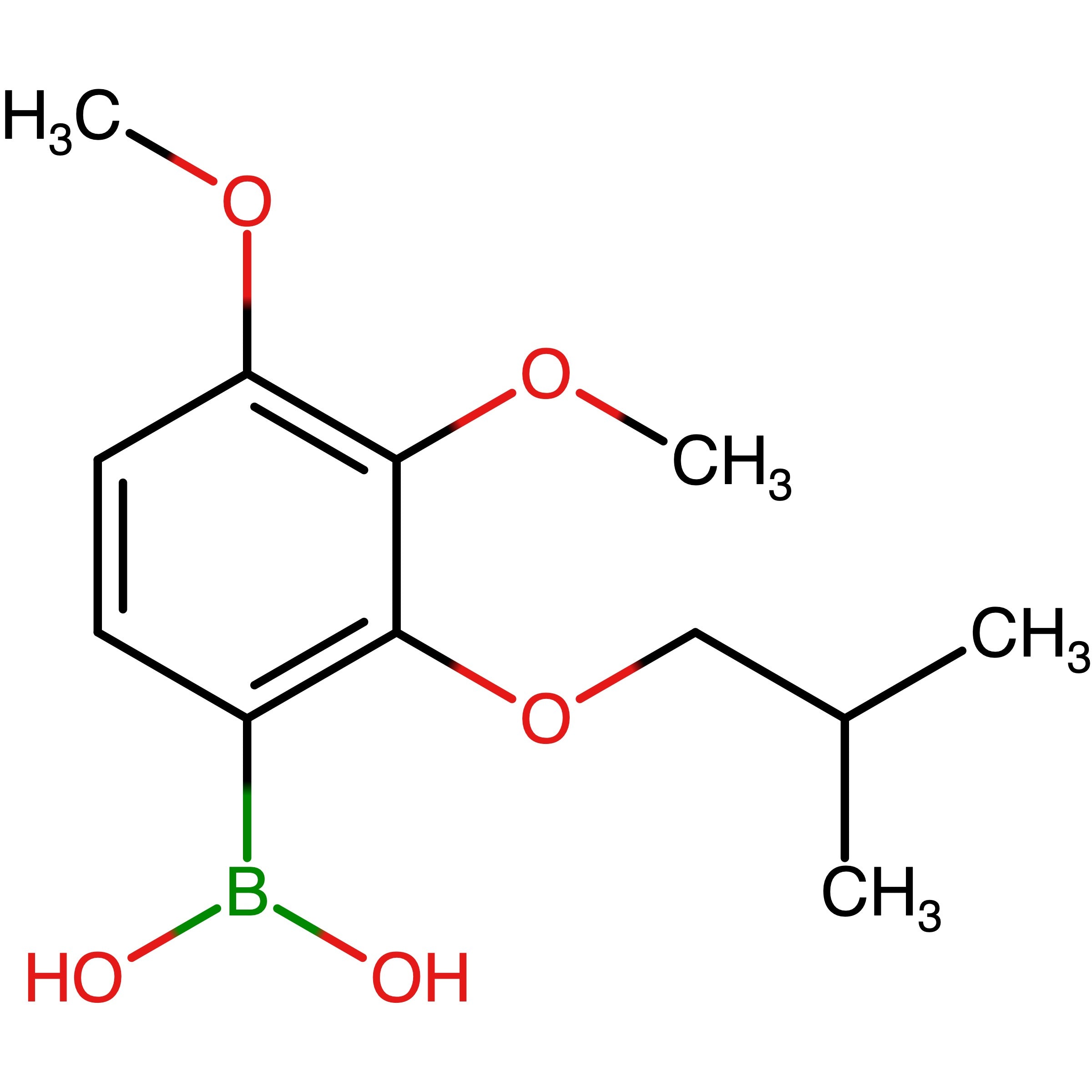 CAS 1345712-97-1 | (2-Isobutoxy-3,4-dimethoxyphenyl)boronic acid | MFCD29086467