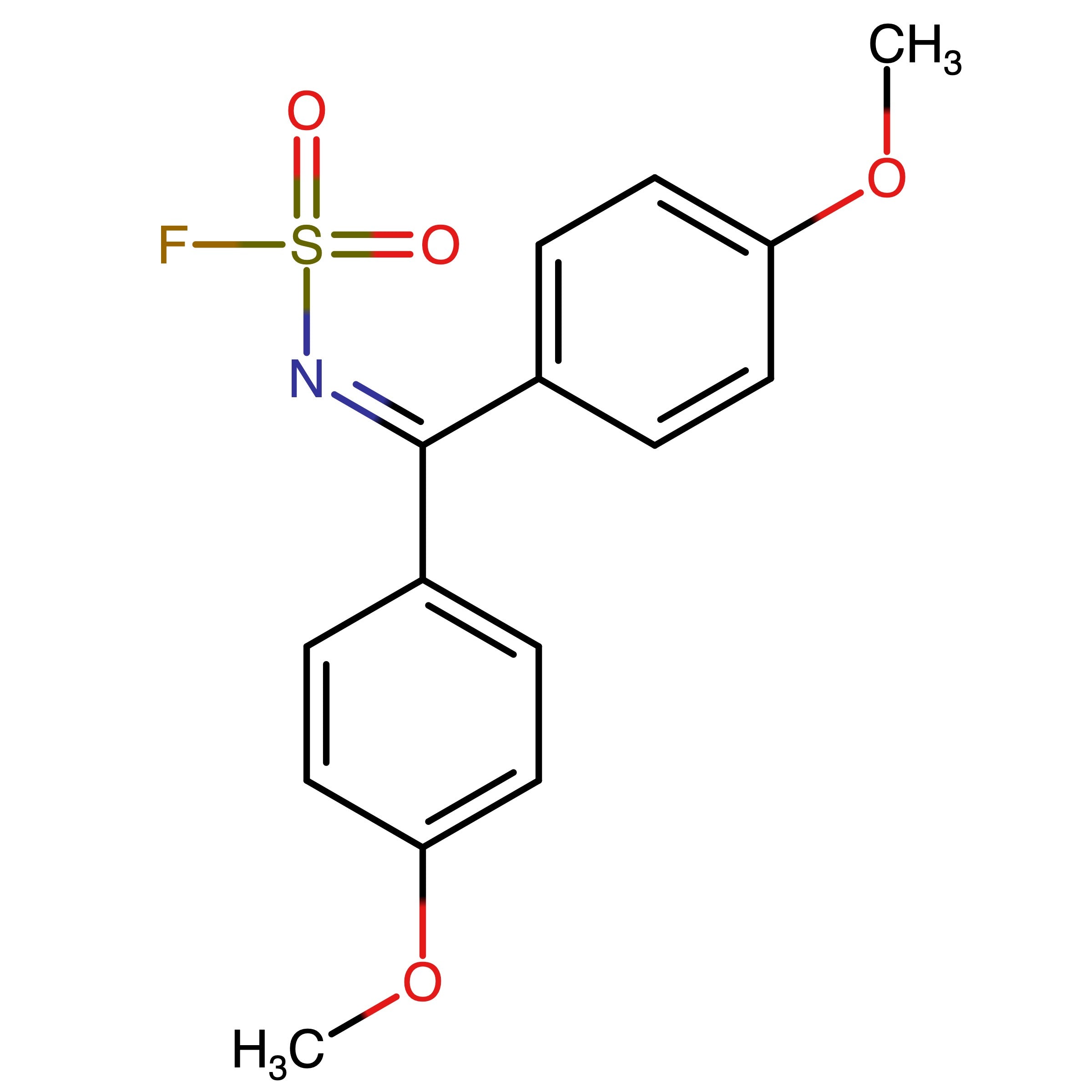 CAS 2891677-82-8 | (Bis(4-methoxyphenyl)methylene)sulfamoyl fluoride