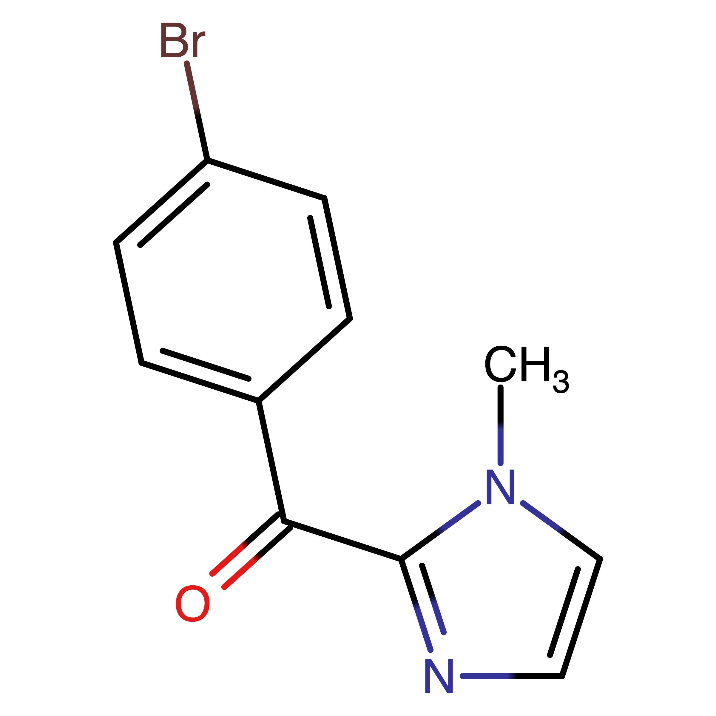 CAS 698355-62-3 | (4-Bromophenyl)(1-methyl-1H-imidazol-2-yl)methanone | MFCD06758030