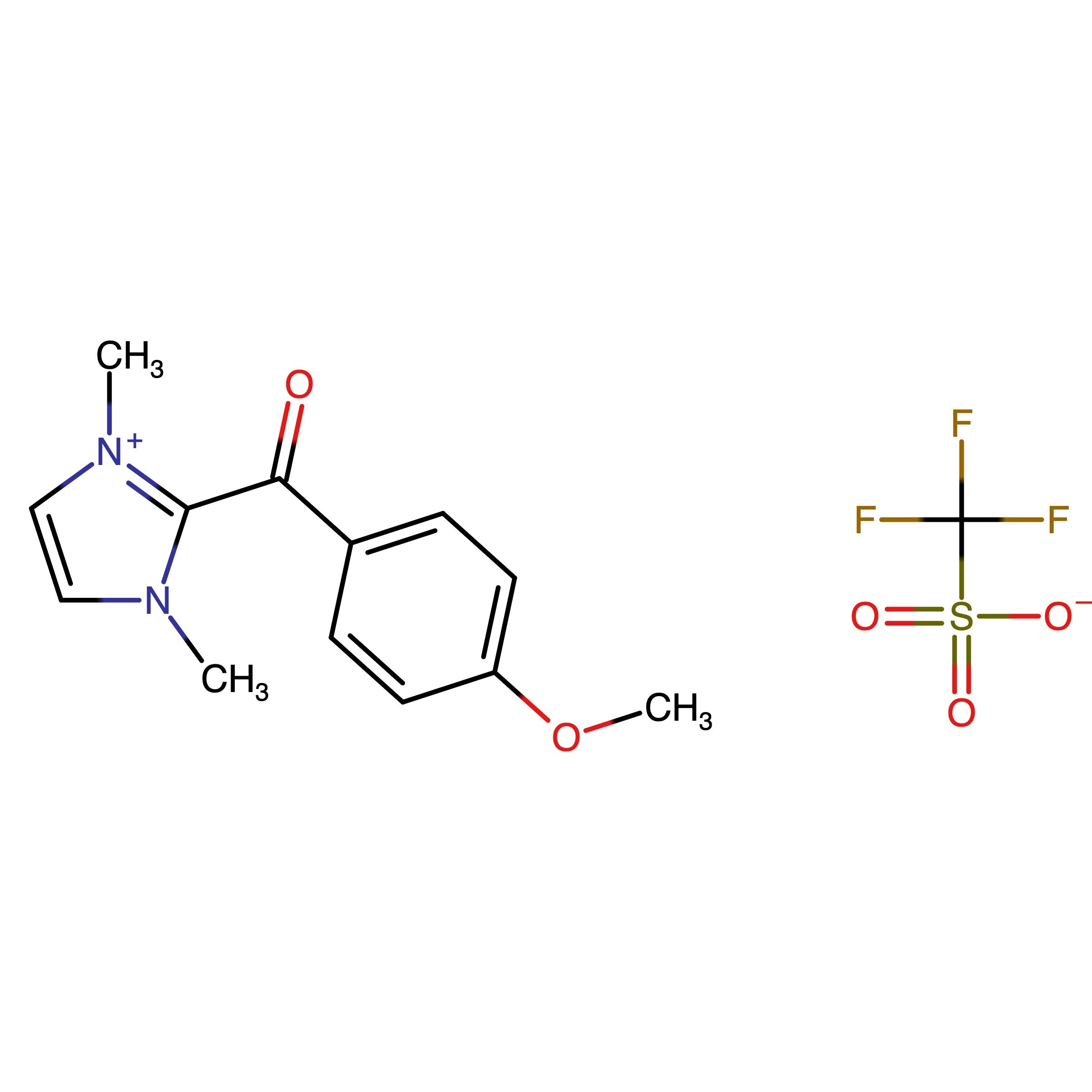 CAS 2815252-30-1 | 2-(4-Methoxybenzoyl)-1,3-dimethyl-1H-imidazol-3-ium trifluoromethanesulfonate
